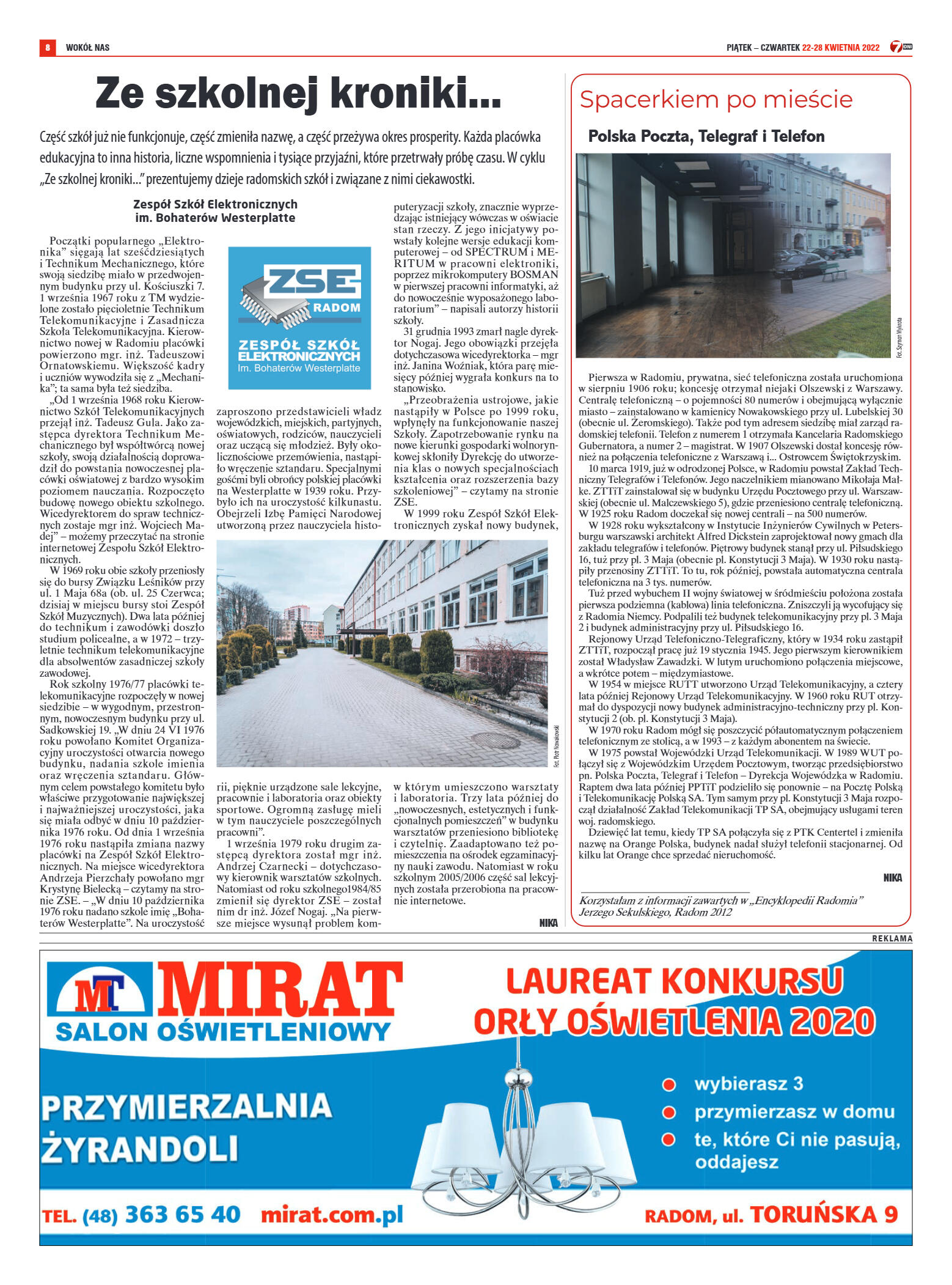 Tygodnik "7 Dni" nr 813 z dn. 22.04.2022 r. - strona 8