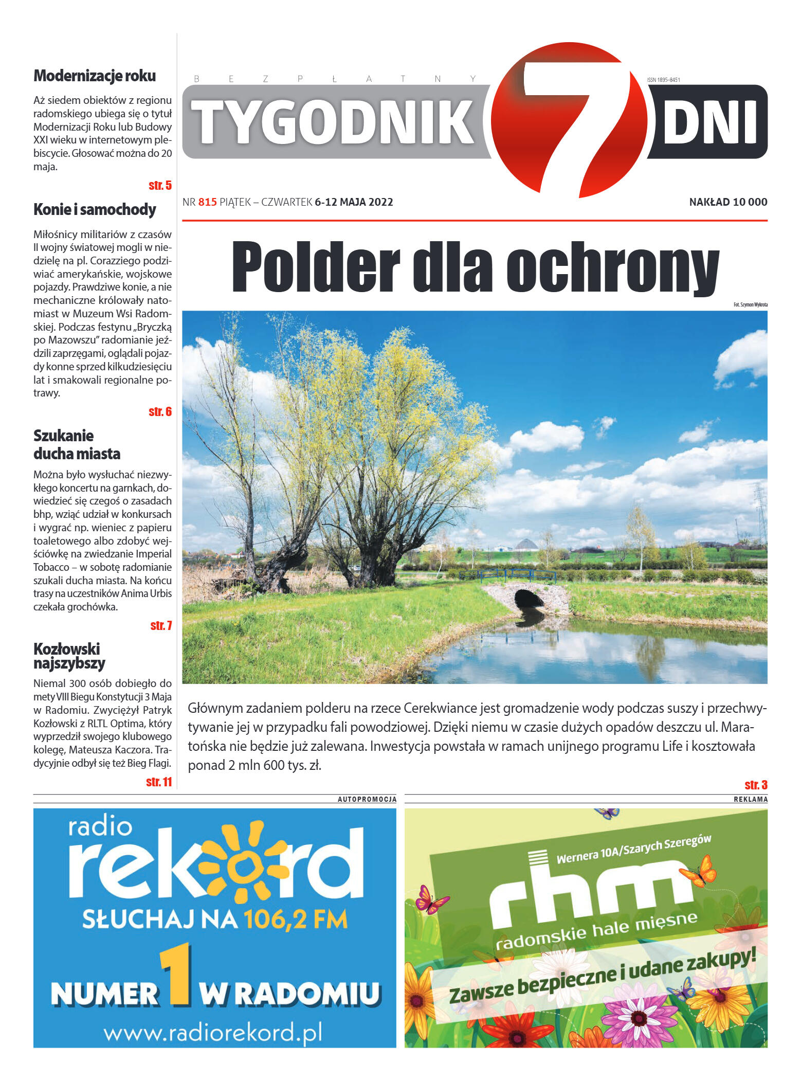 Tygodnik "7 Dni" nr 815 z dn. 6.05.2022 r. - strona 1