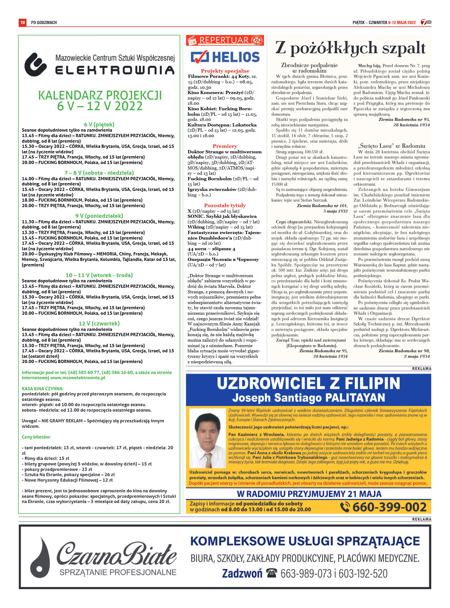 Tygodnik "7 Dni" nr 815 z dn. 6.05.2022 r. - strona 10