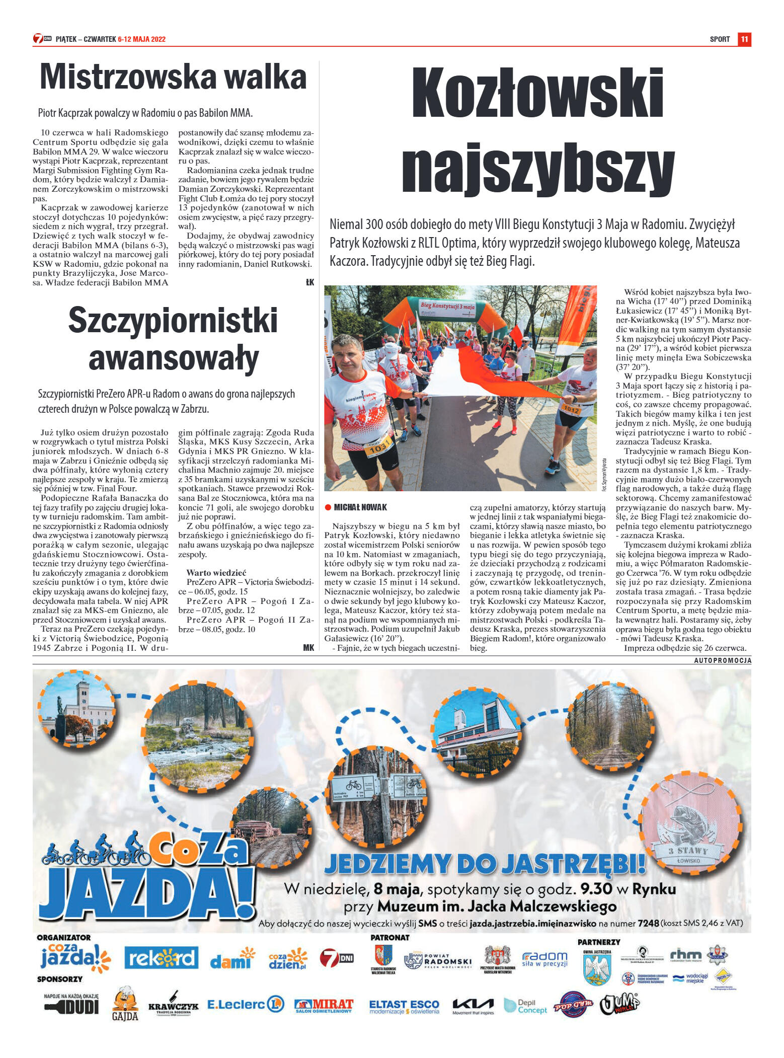 Tygodnik "7 Dni" nr 815 z dn. 6.05.2022 r. - strona 11