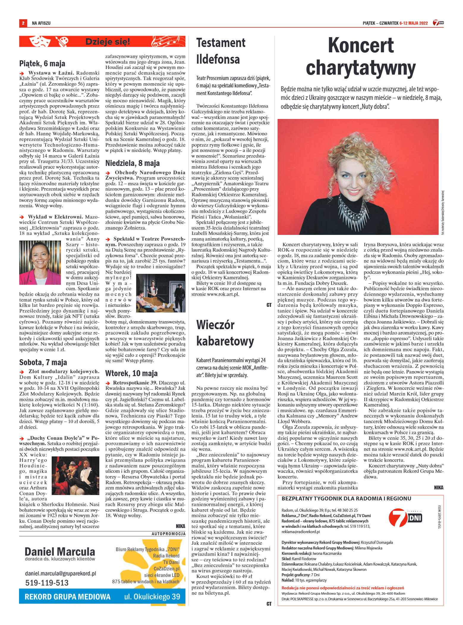 Tygodnik "7 Dni" nr 815 z dn. 6.05.2022 r. - strona 2