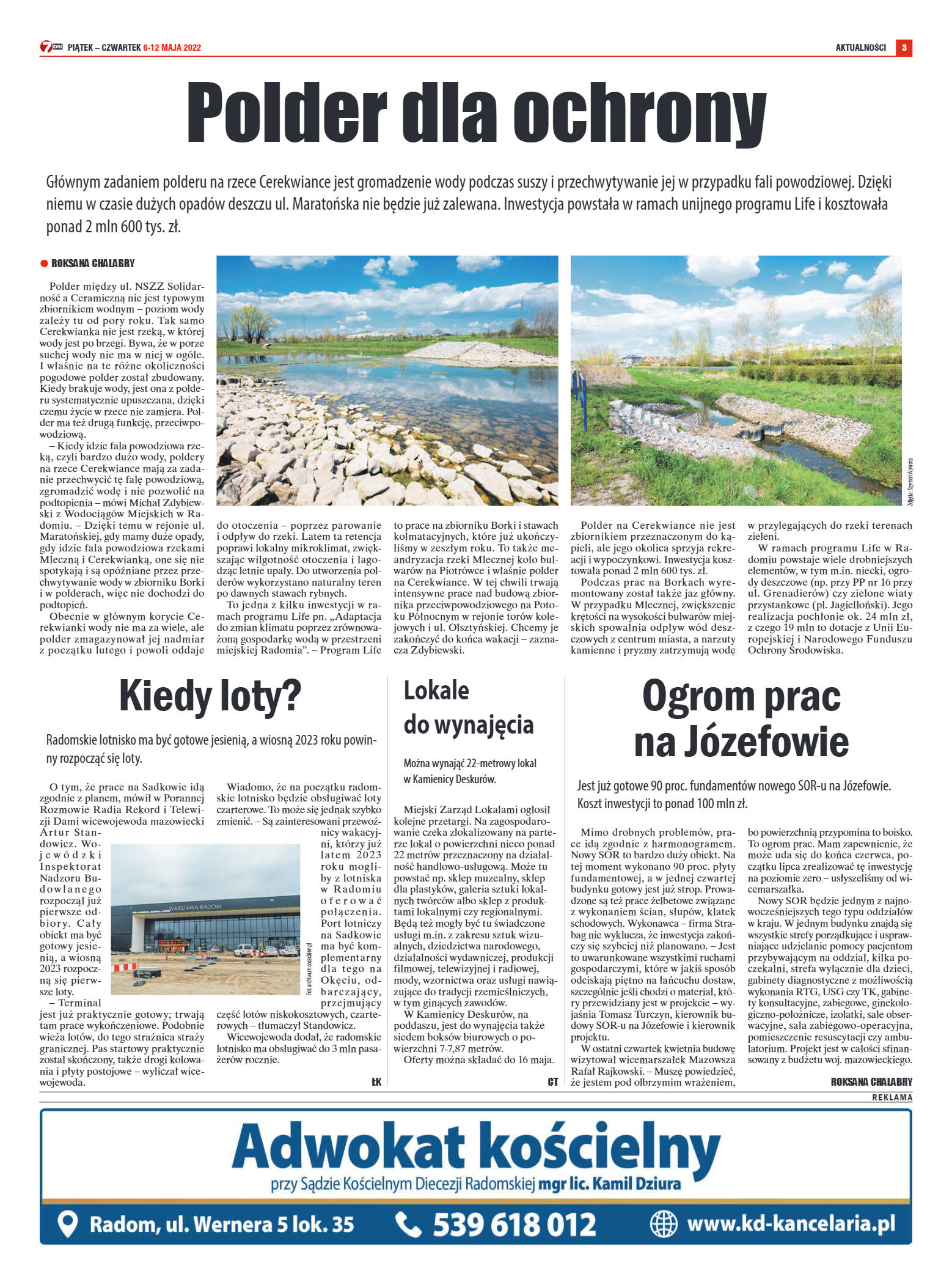 Tygodnik "7 Dni" nr 815 z dn. 6.05.2022 r. - strona 3