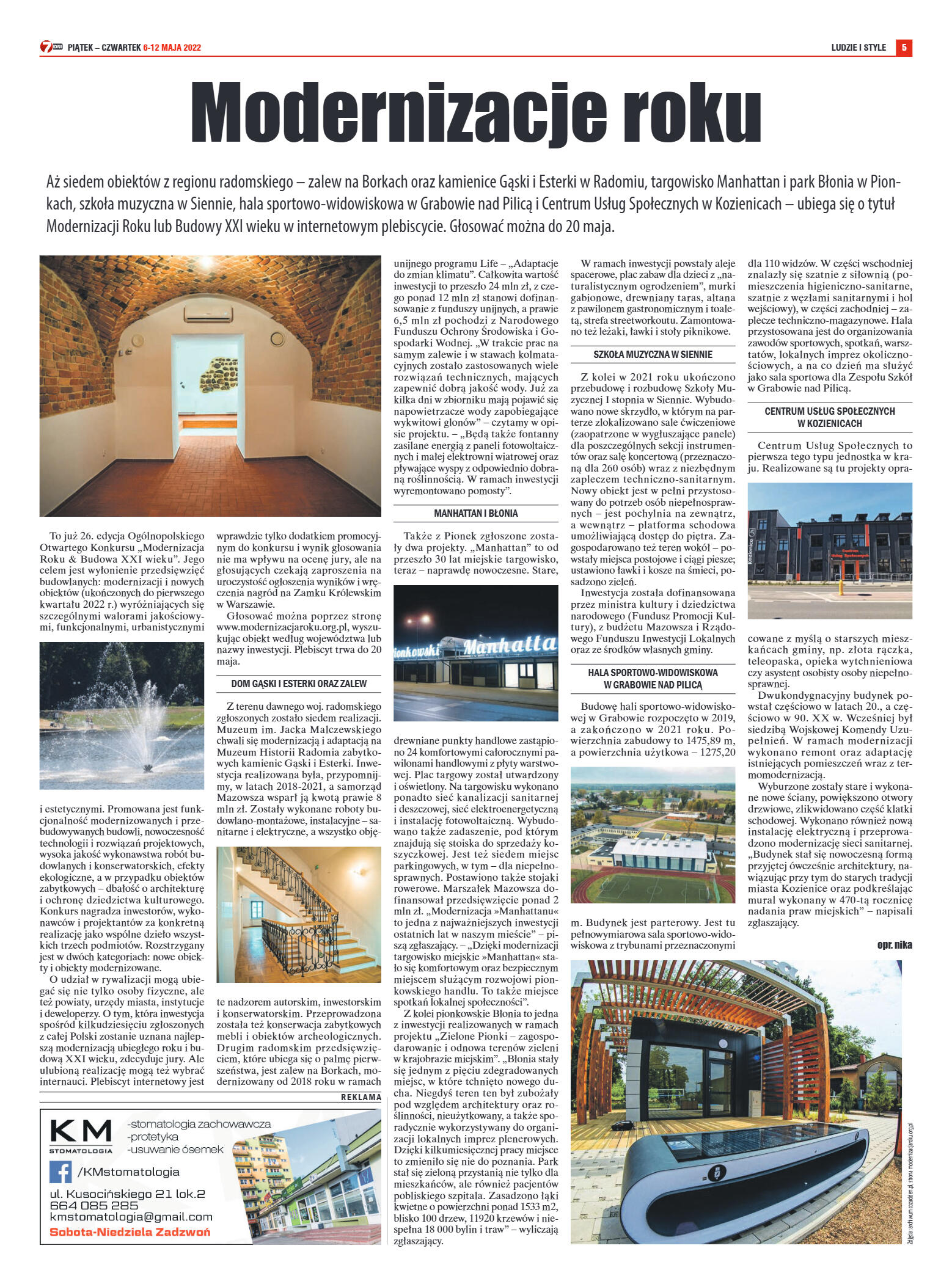 Tygodnik "7 Dni" nr 815 z dn. 6.05.2022 r. - strona 5