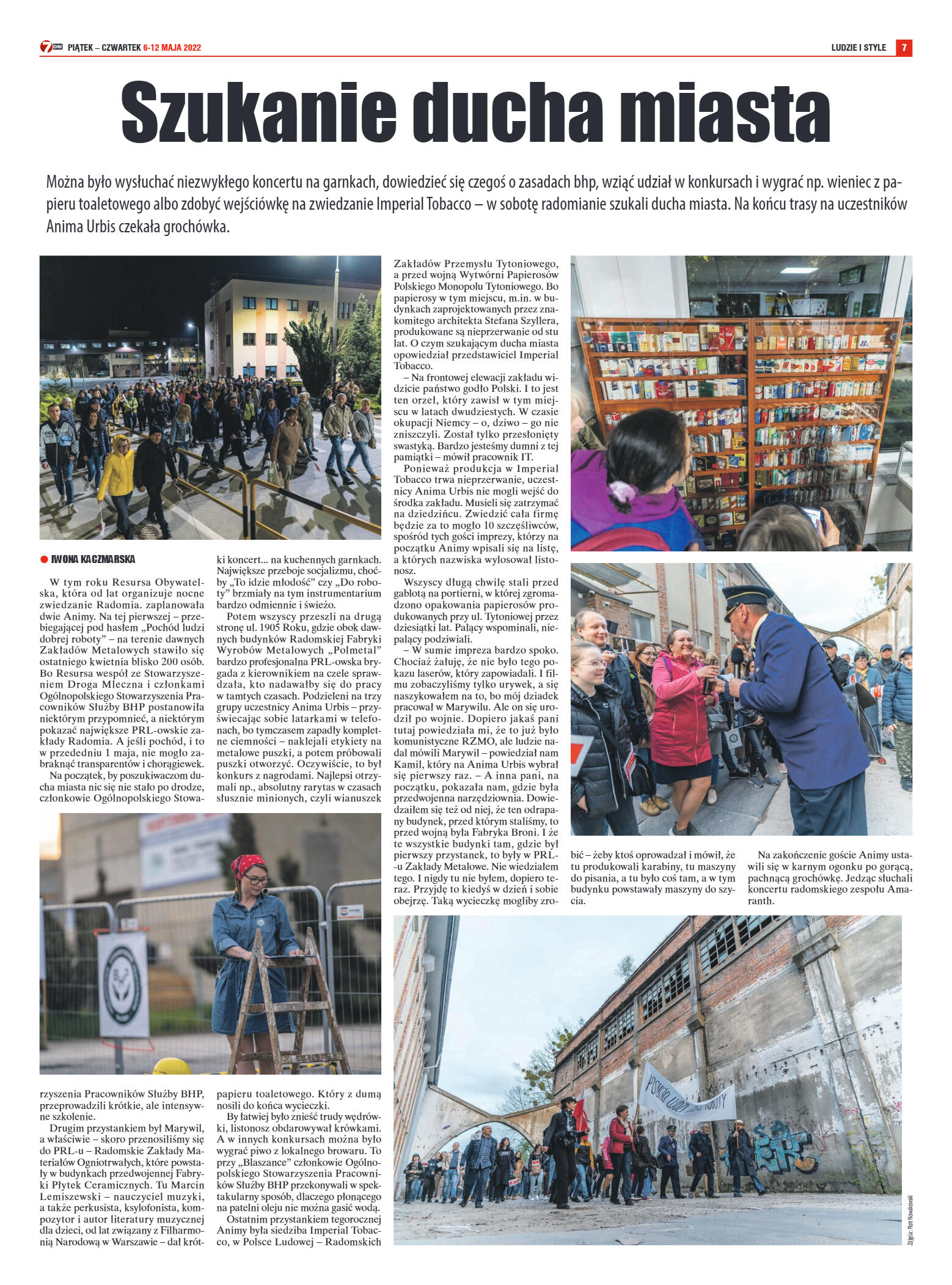 Tygodnik "7 Dni" nr 815 z dn. 6.05.2022 r. - strona 7