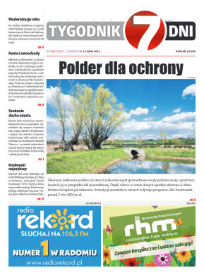 Tygodnik "7 Dni" nr 815 z dn. 6.05.2022 r. - strona 1