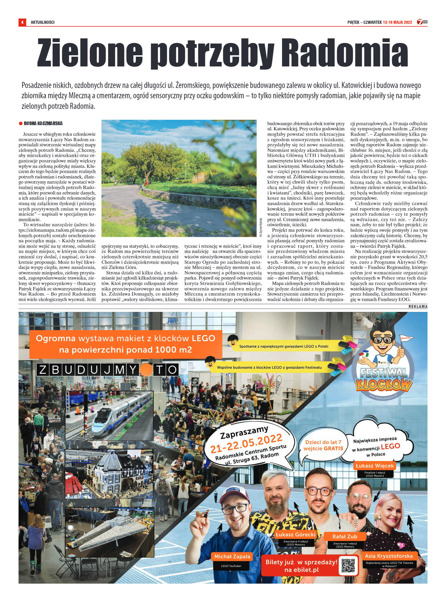 Tygodnik "7 Dni" nr 816 z dn. 13.05.2022 r. - strona 4