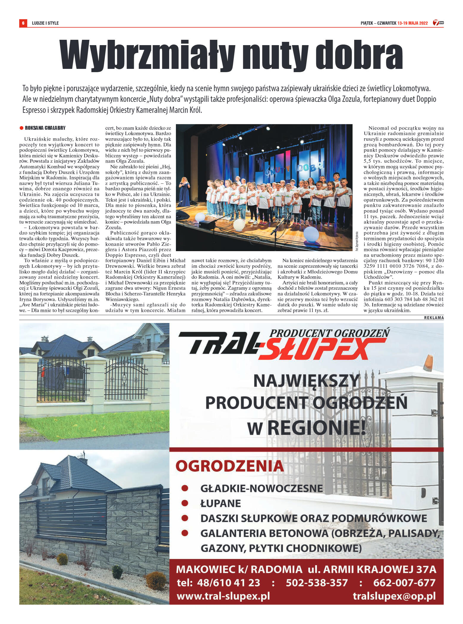 Tygodnik "7 Dni" nr 816 z dn. 13.05.2022 r. - strona 6