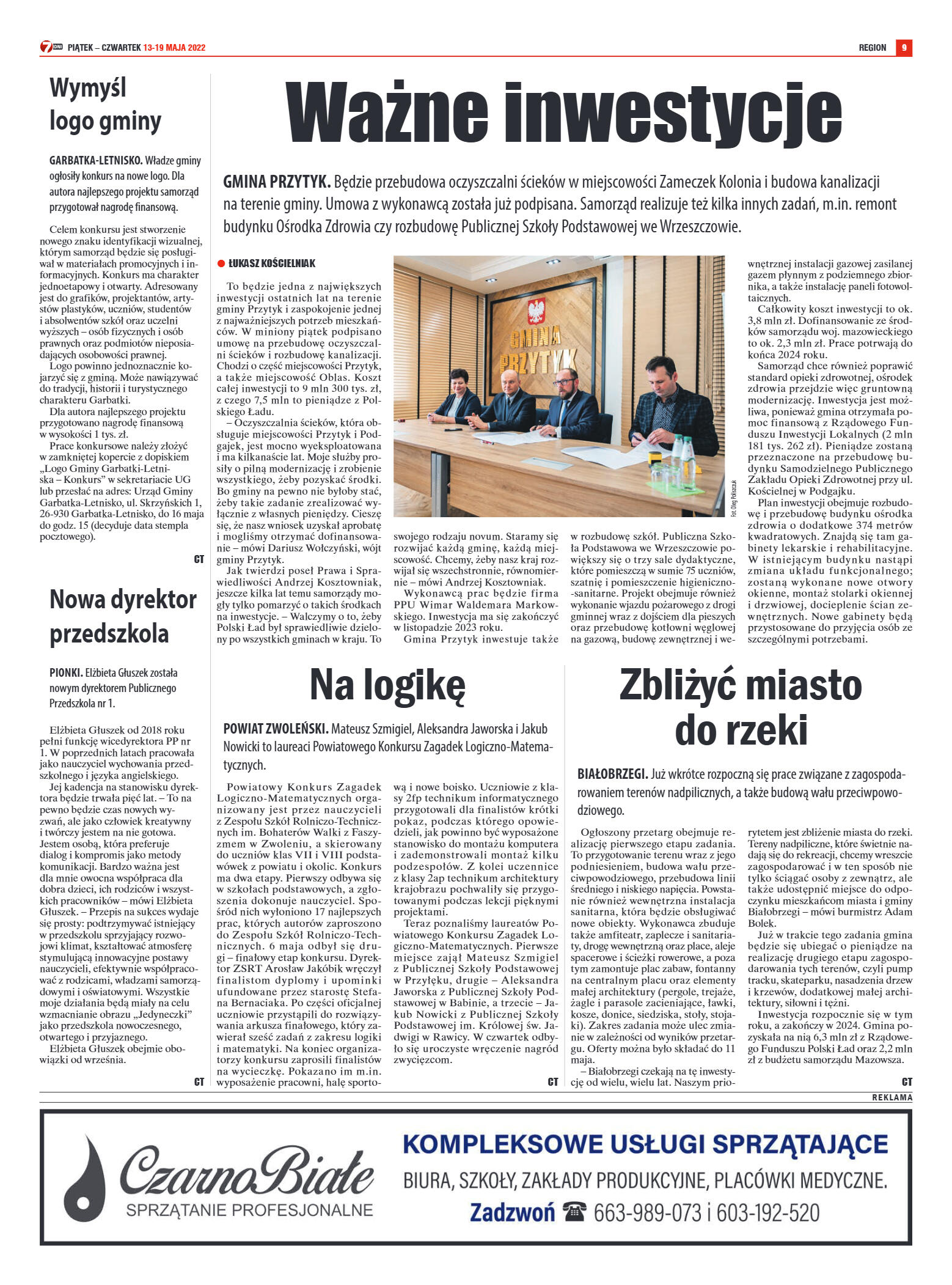 Tygodnik "7 Dni" nr 816 z dn. 13.05.2022 r. - strona 9