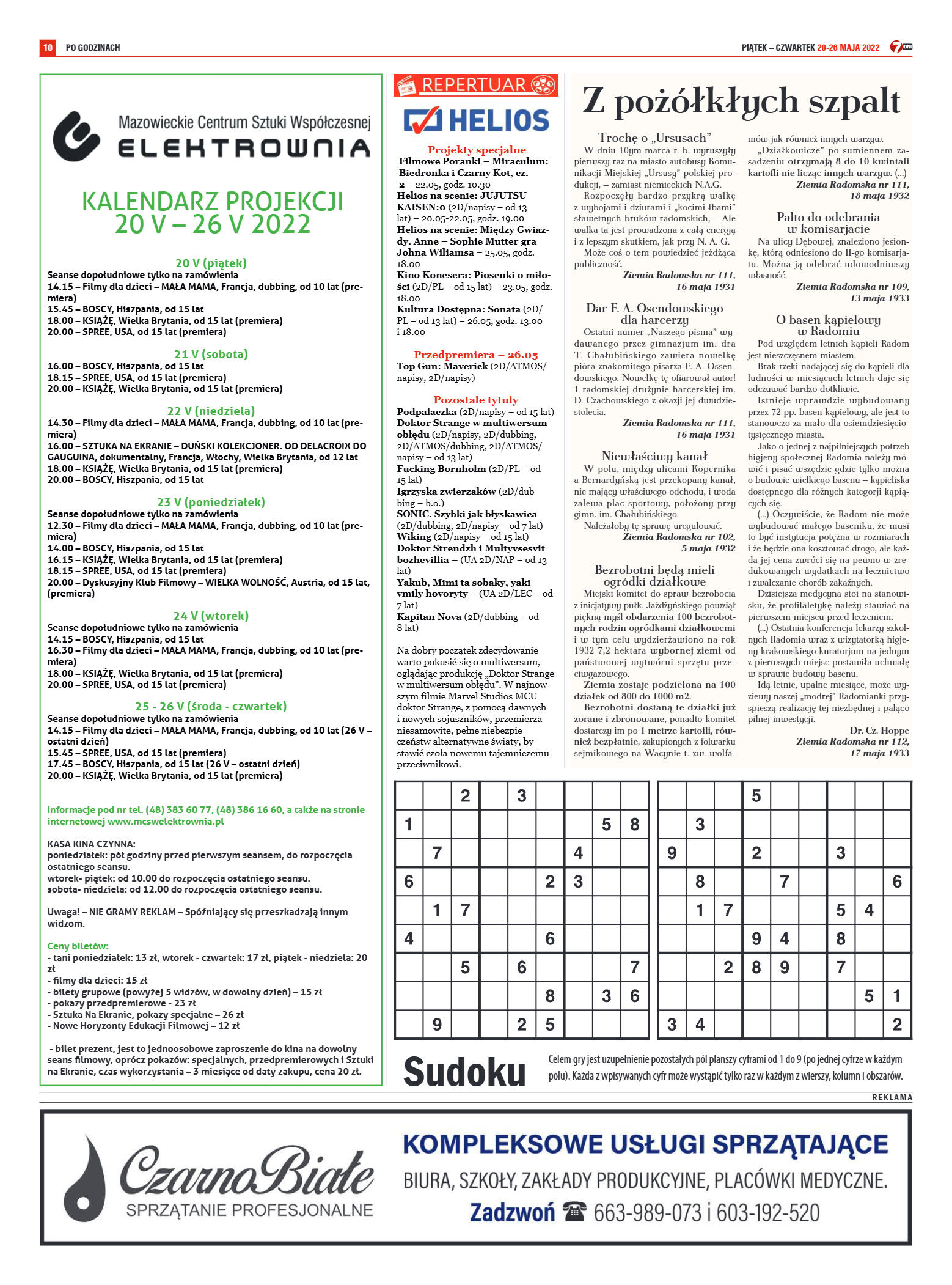 Tygodnik "7 Dni" nr 817 z dn. 20.05.2022 r. - strona 10