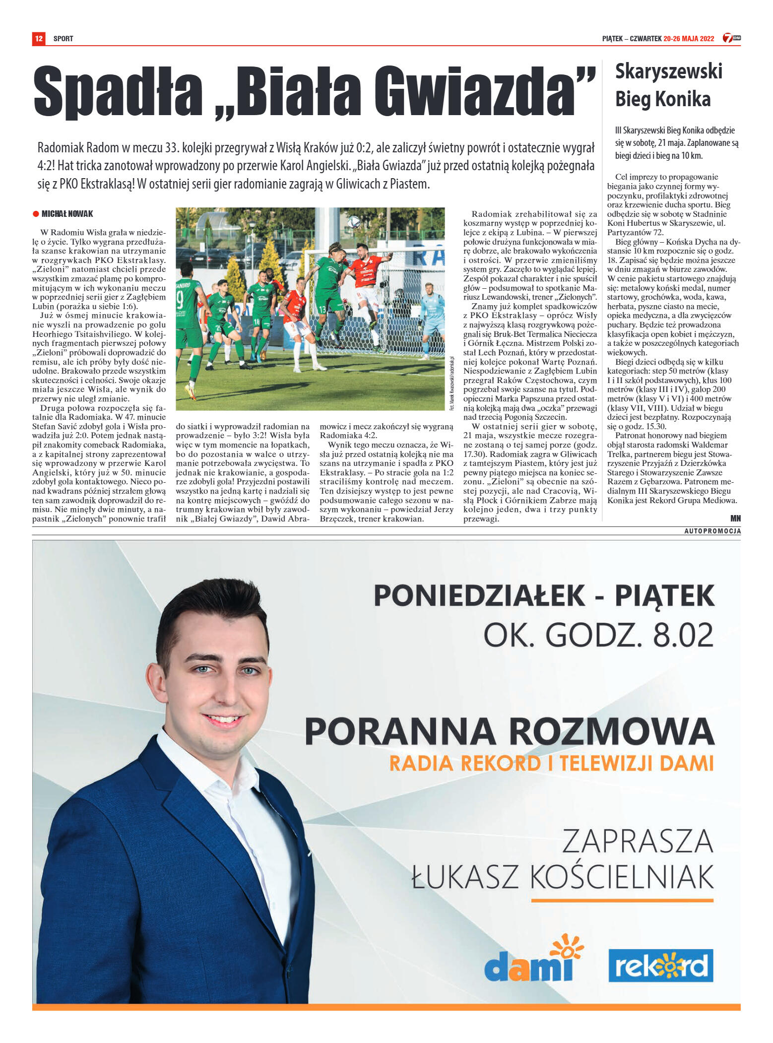 Tygodnik "7 Dni" nr 817 z dn. 20.05.2022 r. - strona 12