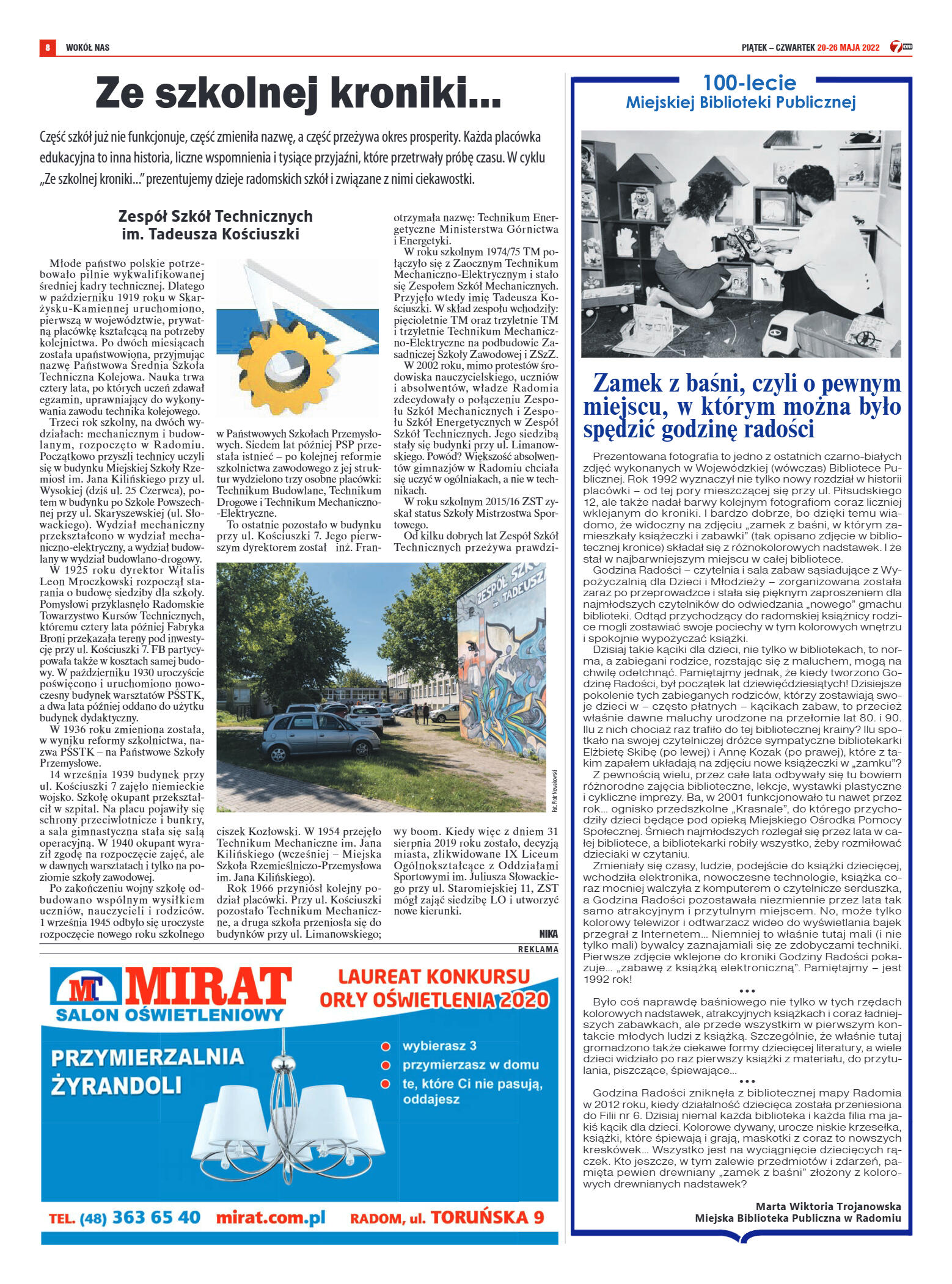 Tygodnik "7 Dni" nr 817 z dn. 20.05.2022 r. - strona 8