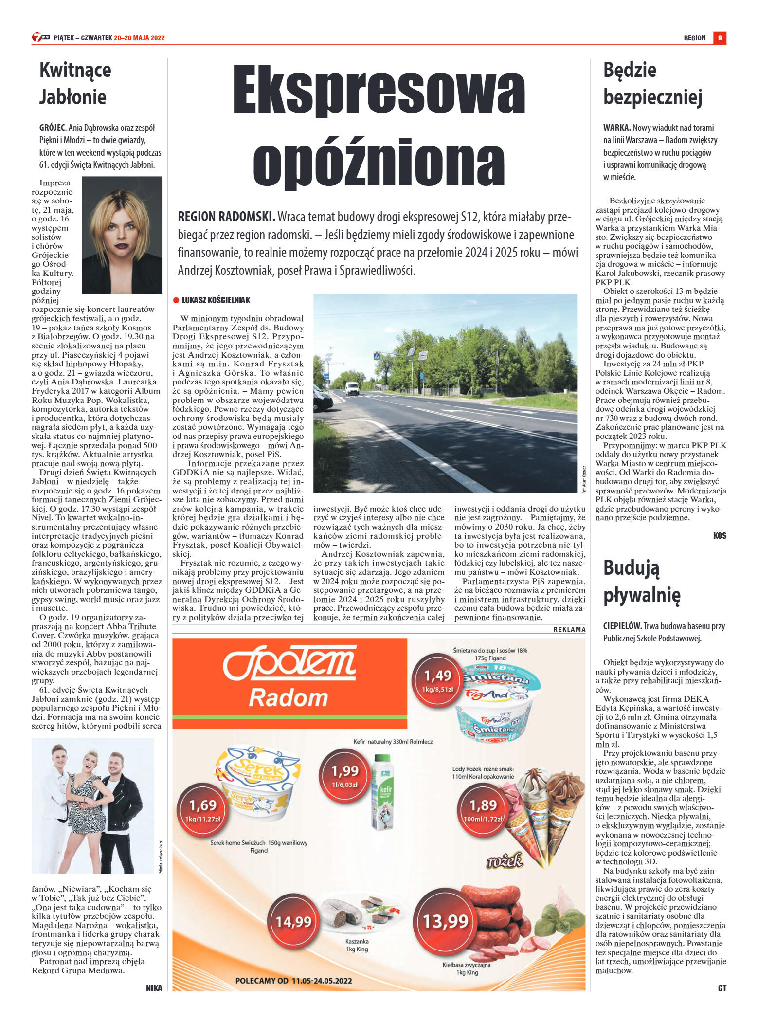 Tygodnik "7 Dni" nr 817 z dn. 20.05.2022 r. - strona 9