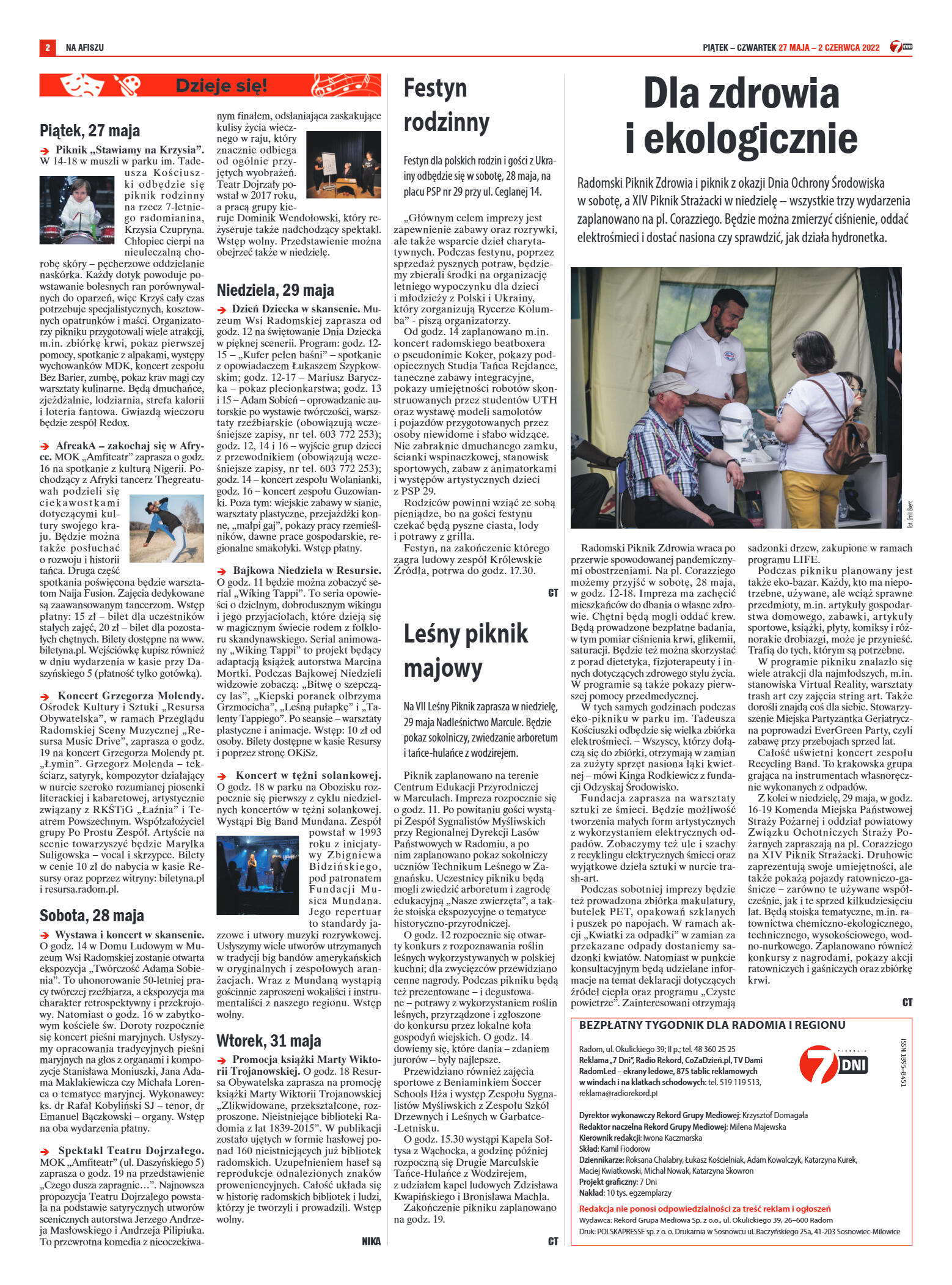 Tygodnik "7 Dni" nr 818 z dn. 27.05.2022 r. - strona 2