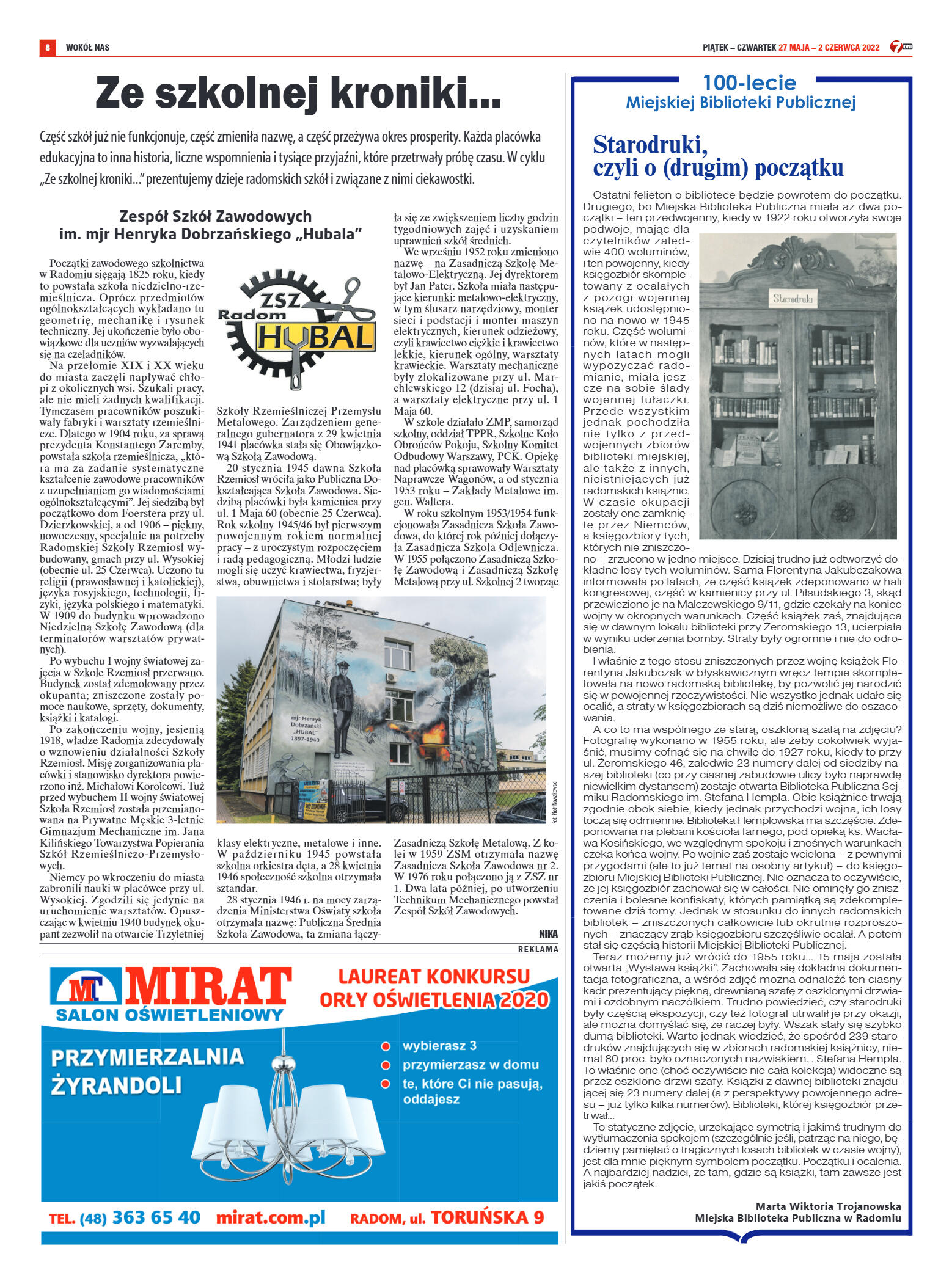 Tygodnik "7 Dni" nr 818 z dn. 27.05.2022 r. - strona 8