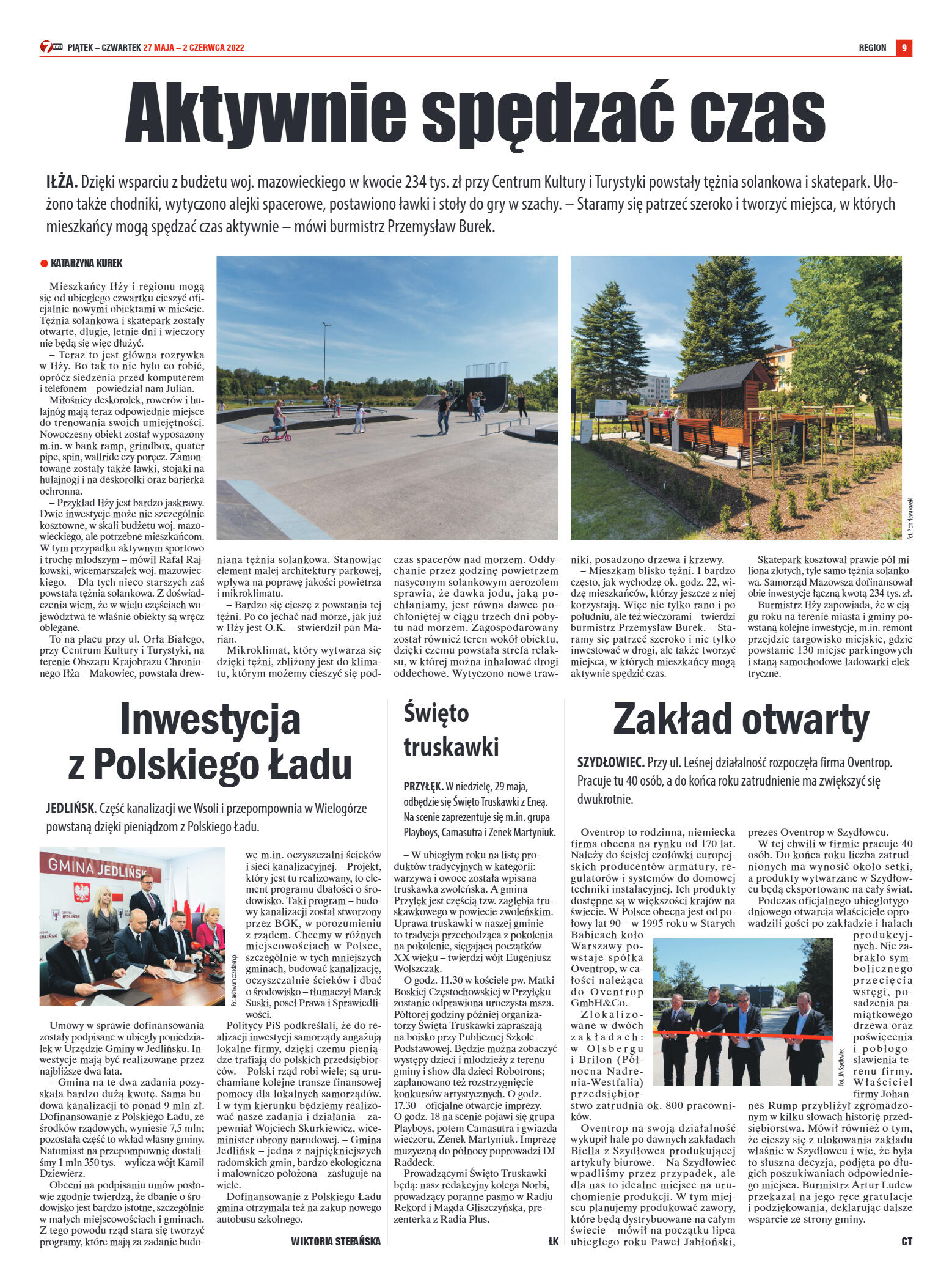 Tygodnik "7 Dni" nr 818 z dn. 27.05.2022 r. - strona 9