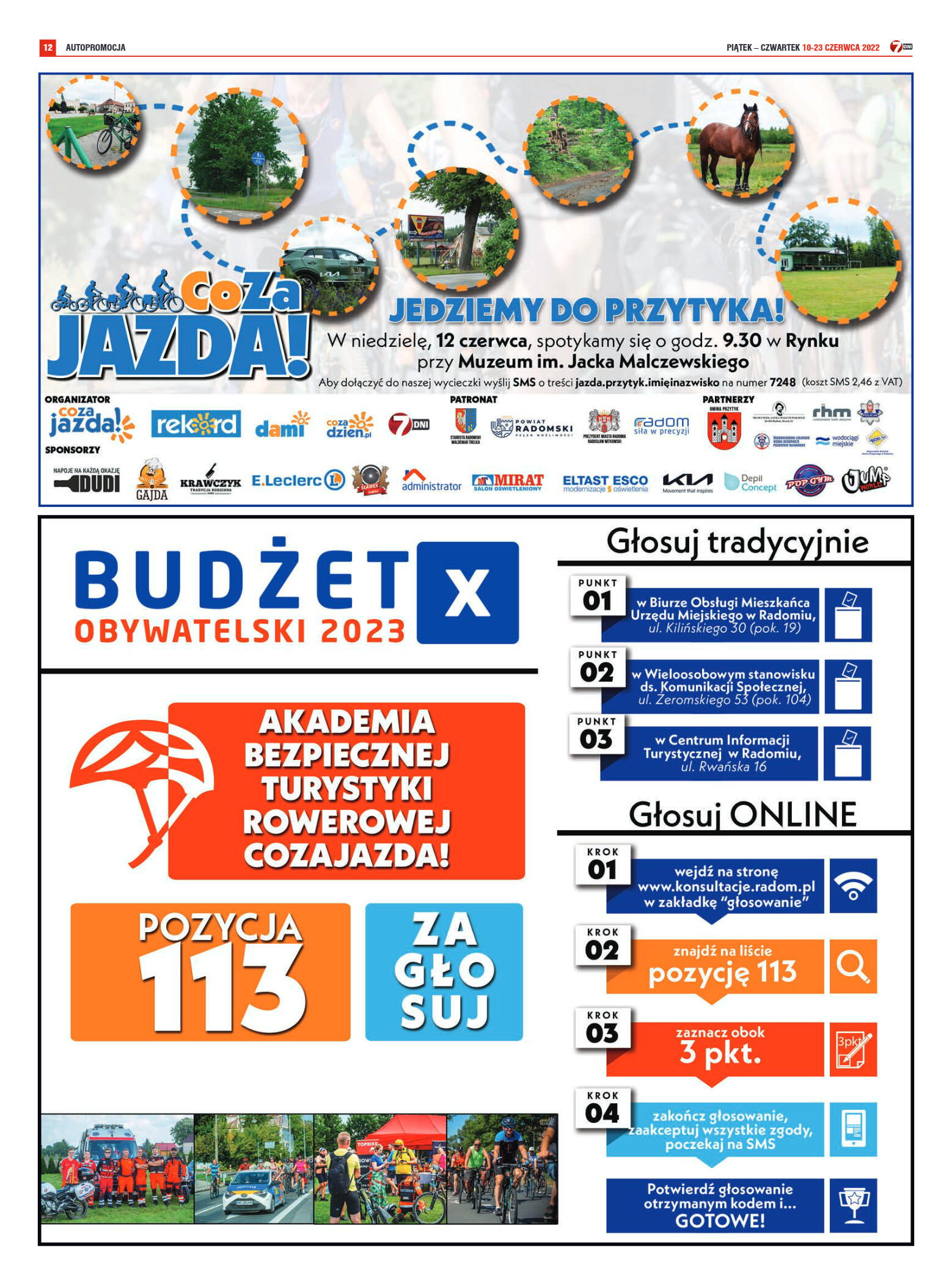 Tygodnik "7 Dni" nr 820 z dn. 10.06.2022 r. - strona 12