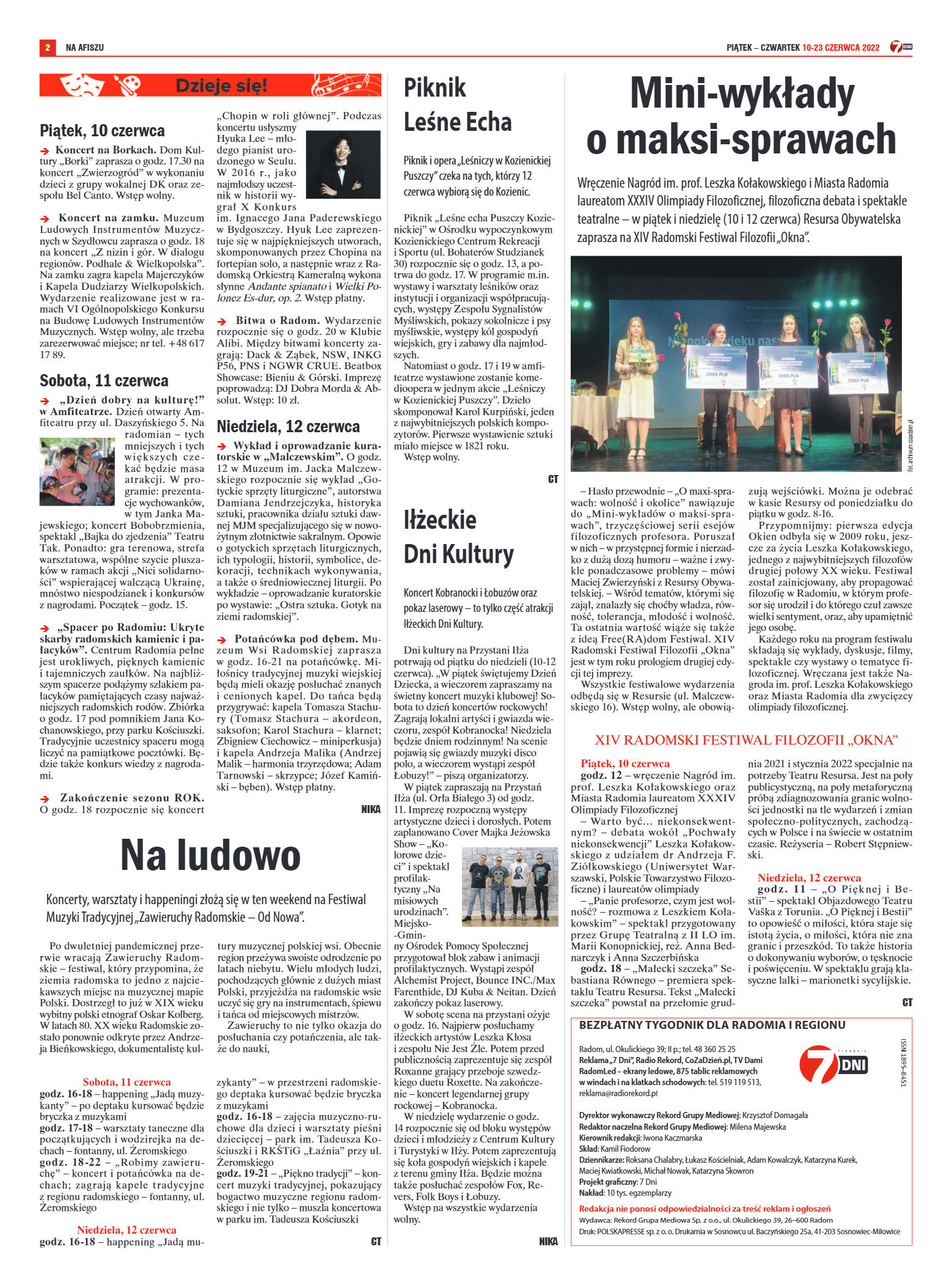Tygodnik "7 Dni" nr 820 z dn. 10.06.2022 r. - strona 2