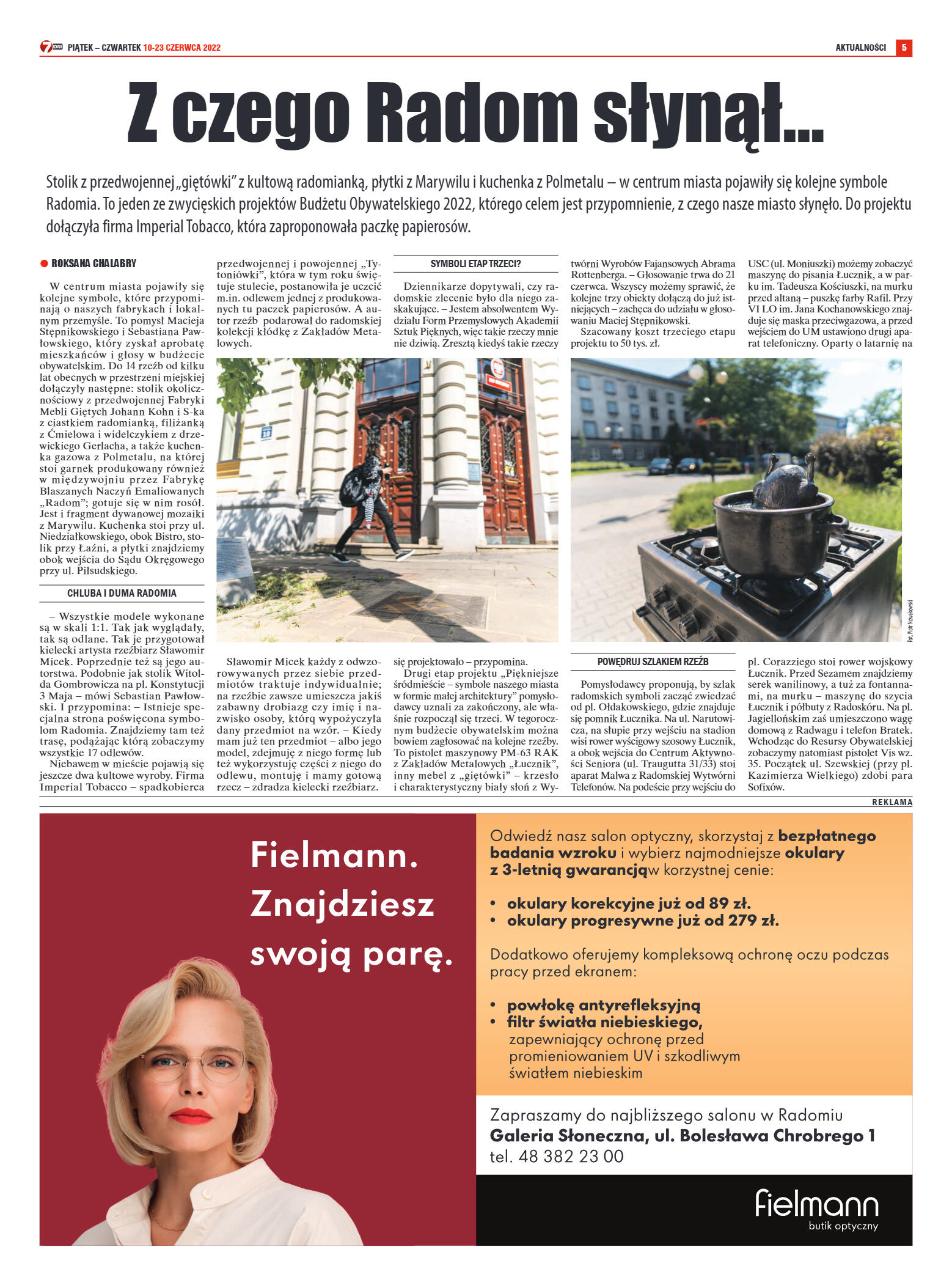 Tygodnik "7 Dni" nr 820 z dn. 10.06.2022 r. - strona 5