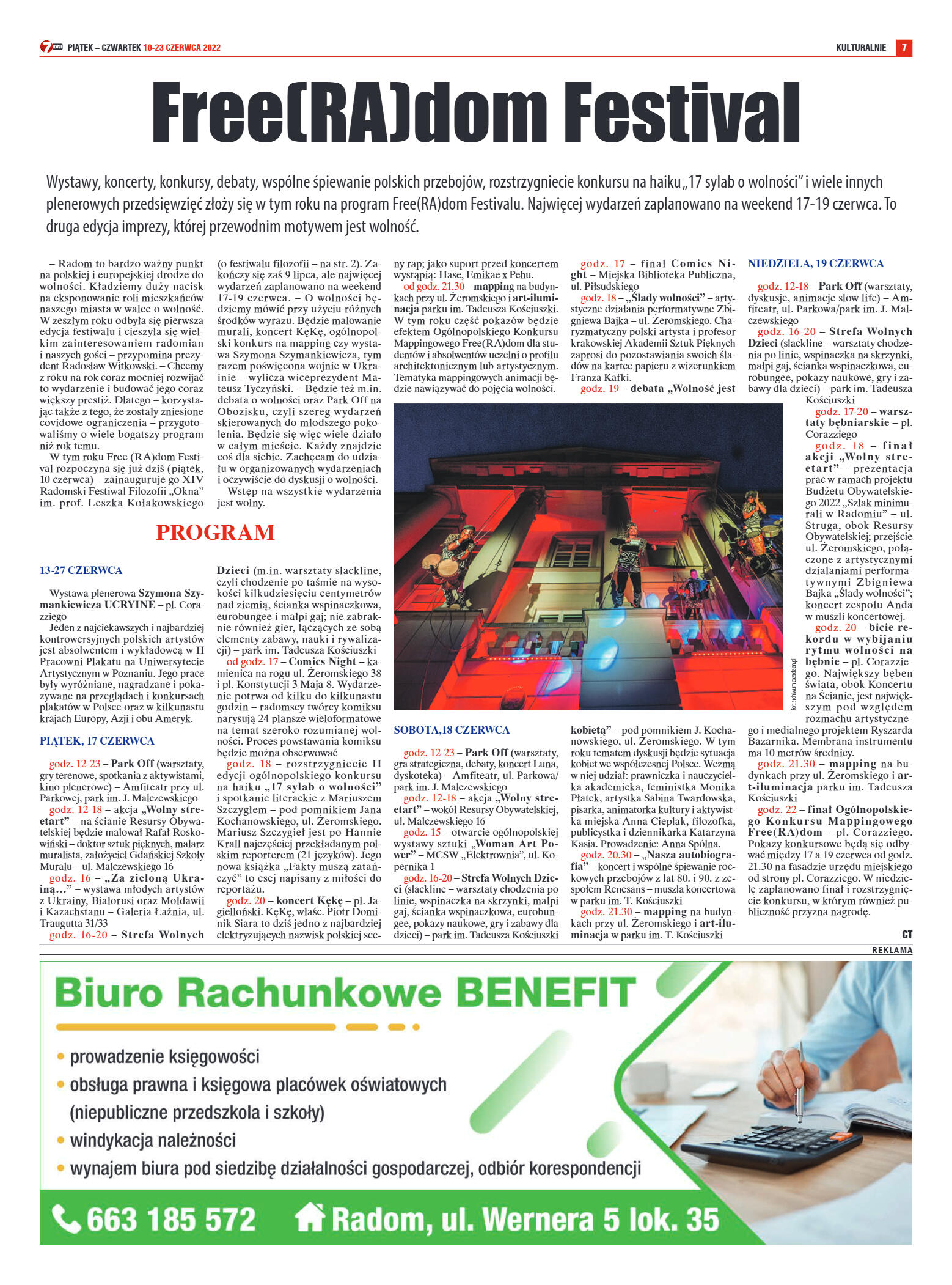 Tygodnik "7 Dni" nr 820 z dn. 10.06.2022 r. - strona 7