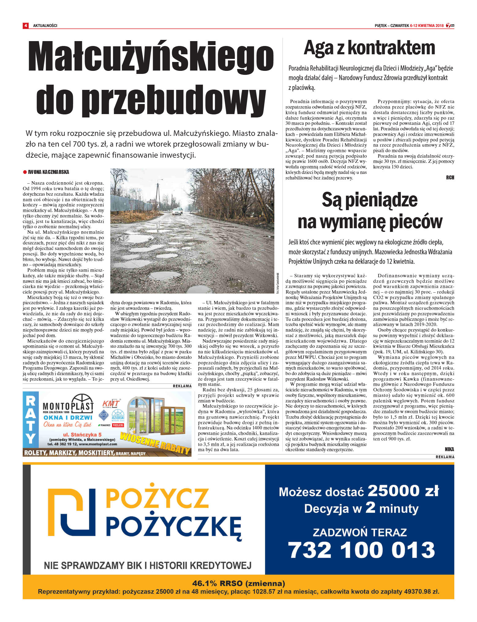 Tygodnik "7 Dni" nr 630 z dn. 6.04.2018 - strona 4