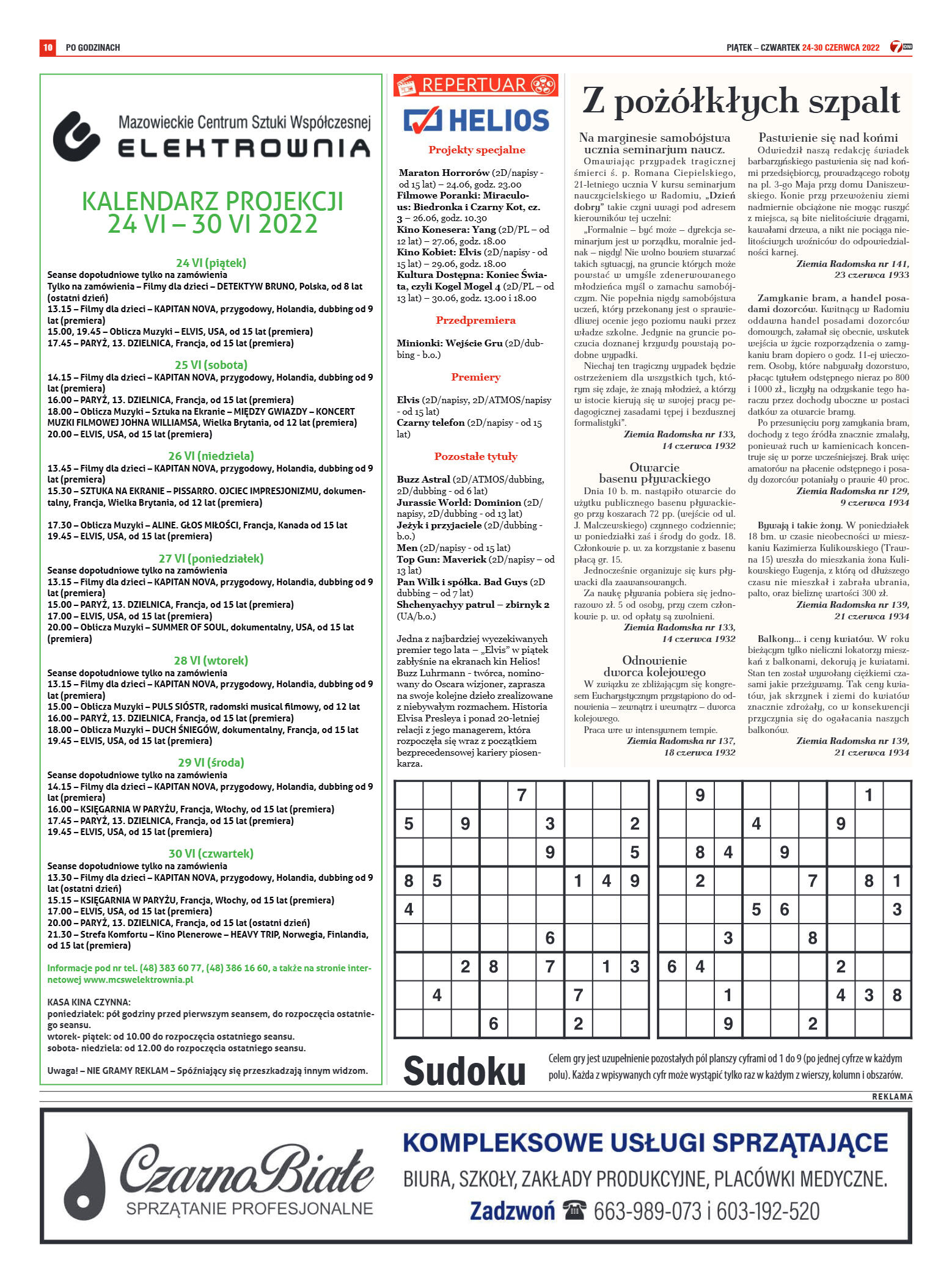 Tygodnik "7 Dni" nr 821 z dn. 24.06.2022 r. - strona 10