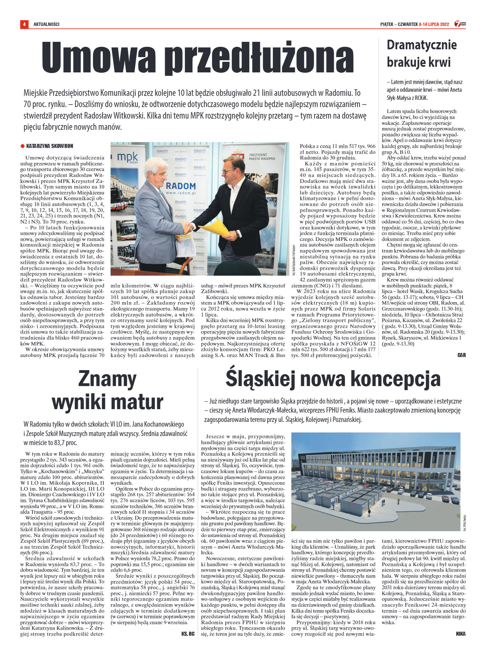 Tygodnik "7 Dni" nr 823 z dn. 08.07.2022 r. - strona 4