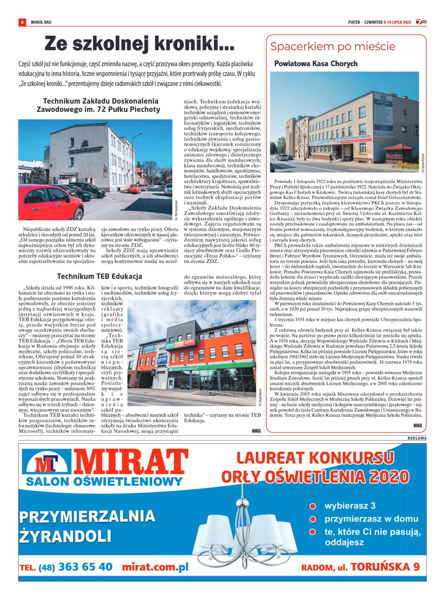 Tygodnik "7 Dni" nr 823 z dn. 08.07.2022 r. - strona 8