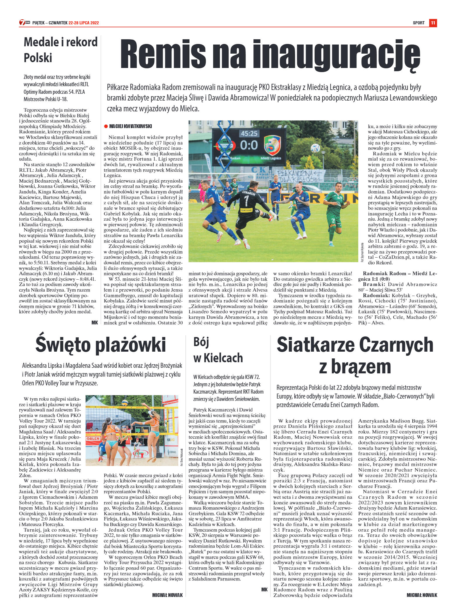 Tygodnik "7 Dni" nr 825 z dn. 22.07.2022 r. - strona 23