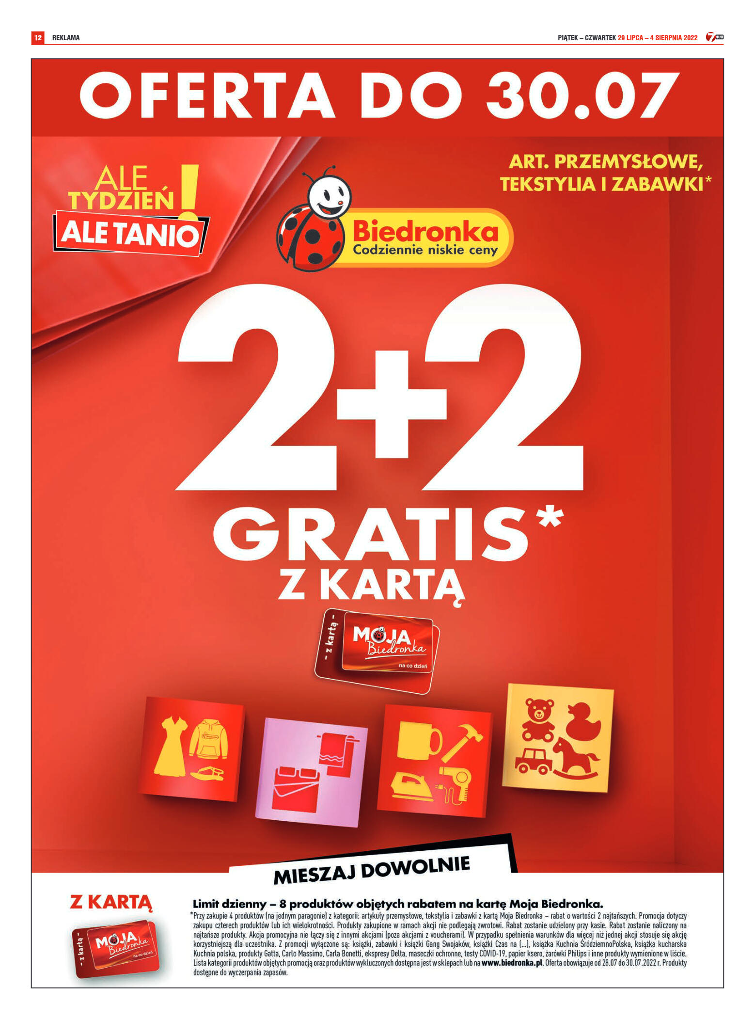 Tygodnik "7 Dni" nr 826 z dn.29.07.2022 r. - strona 12