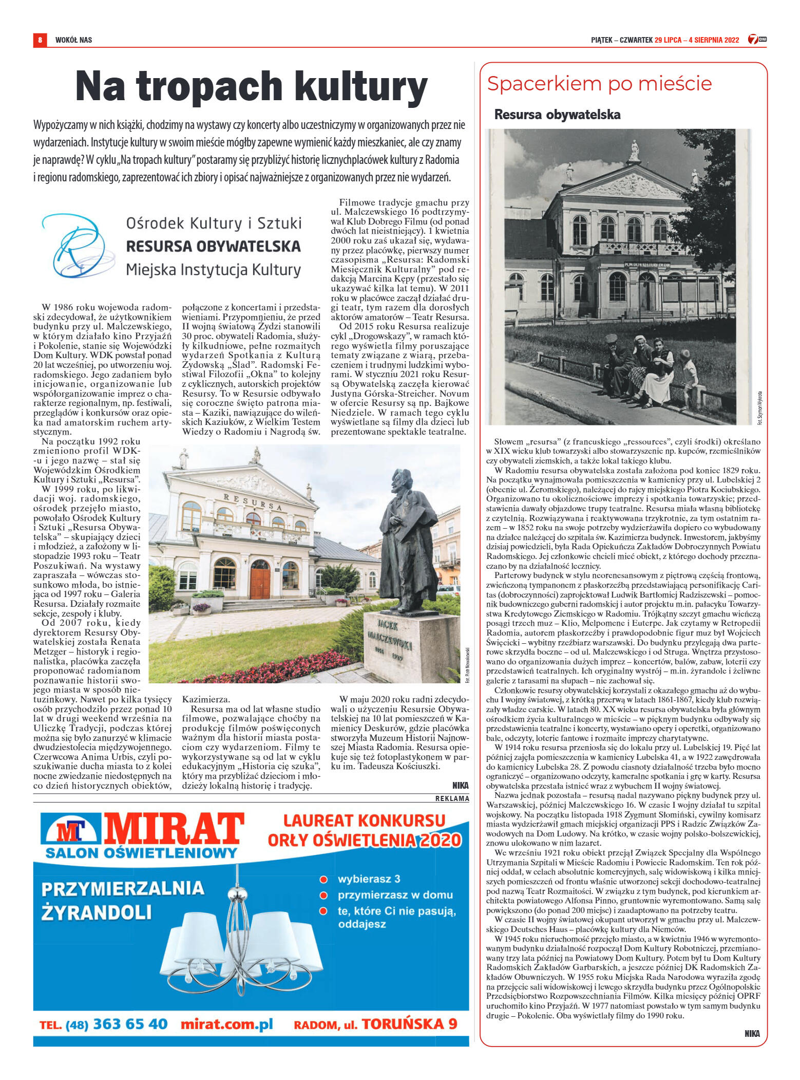 Tygodnik "7 Dni" nr 826 z dn.29.07.2022 r. - strona 8