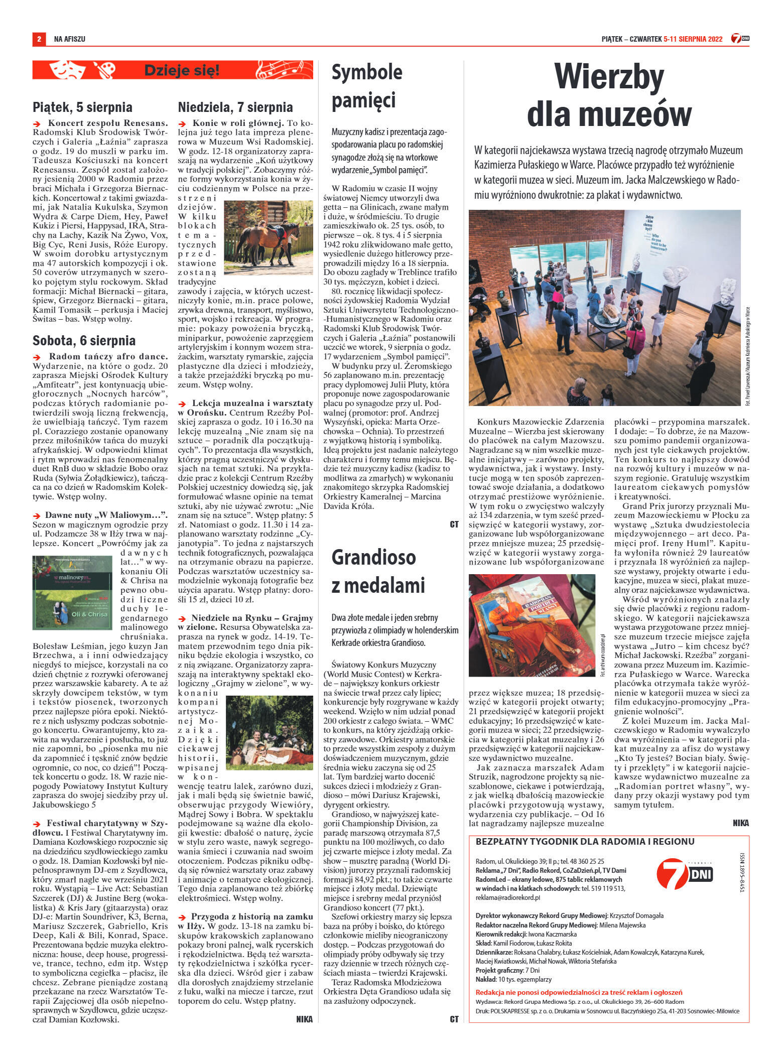 Tygodnik "7 Dni" nr 827 z dn. 5.08.2022 r. - strona 2