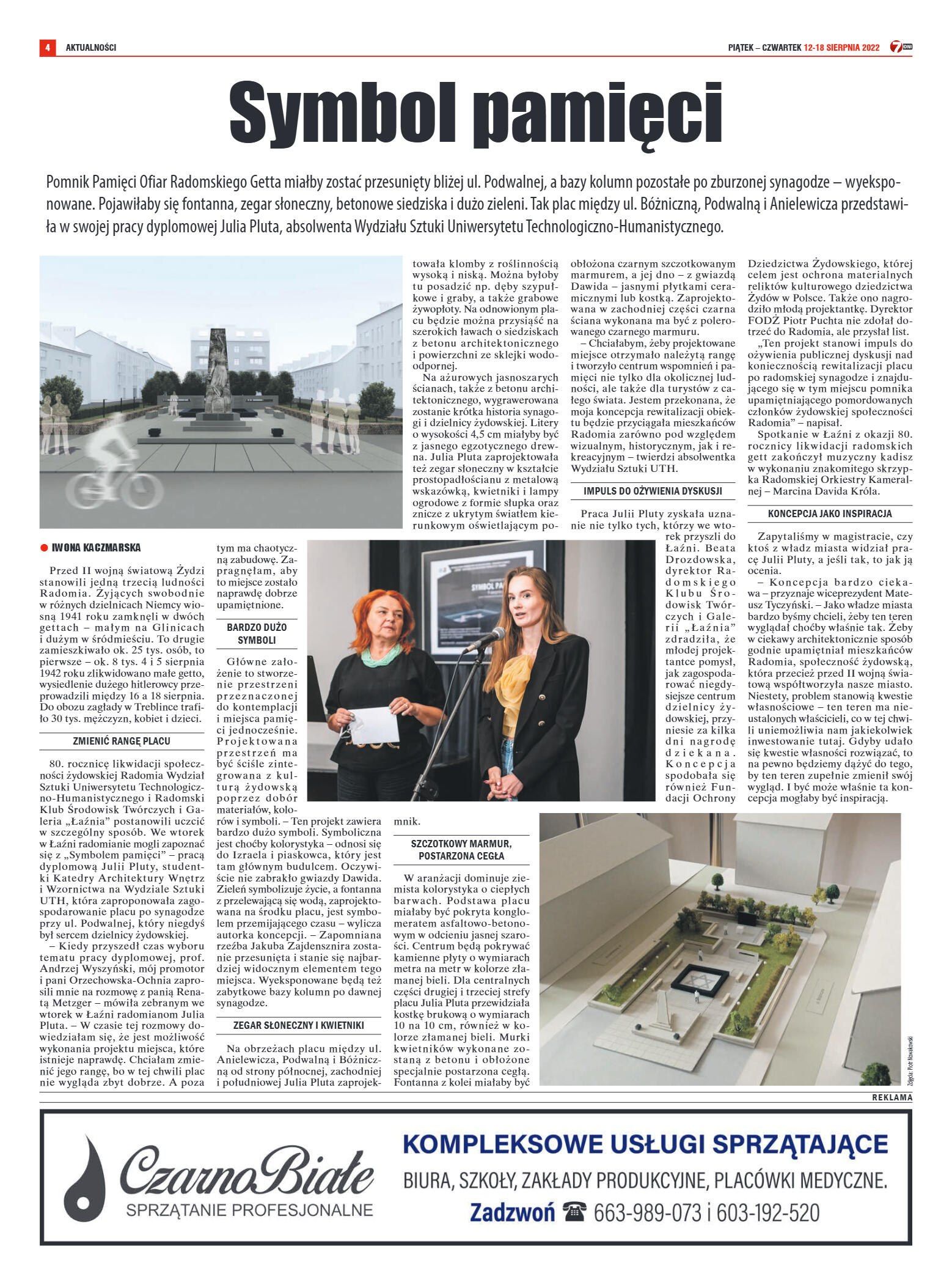 Tygodnik "7 Dni" nr 828 z dn. 12.08.2022 r. - strona 4