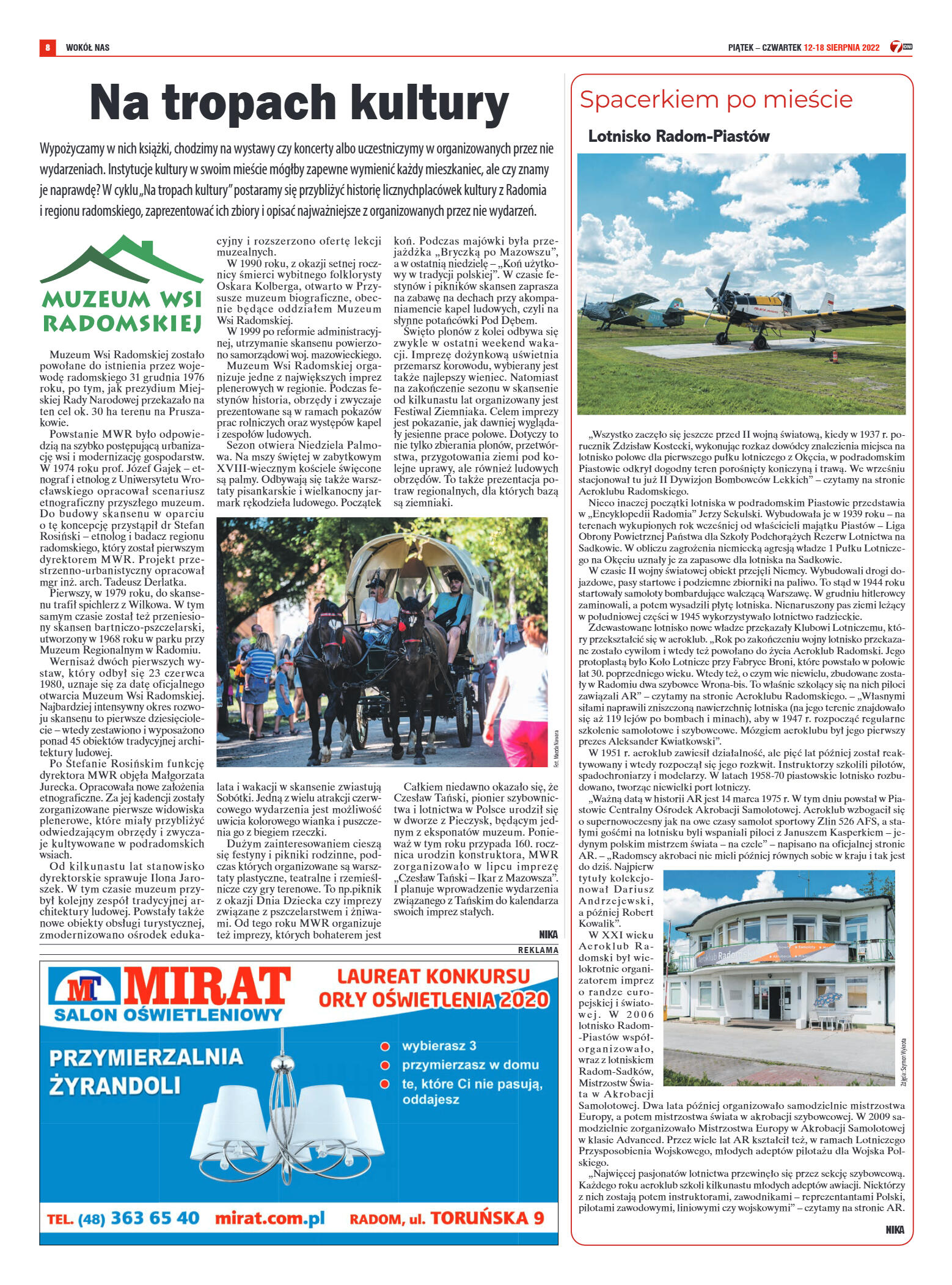 Tygodnik "7 Dni" nr 828 z dn. 12.08.2022 r. - strona 8