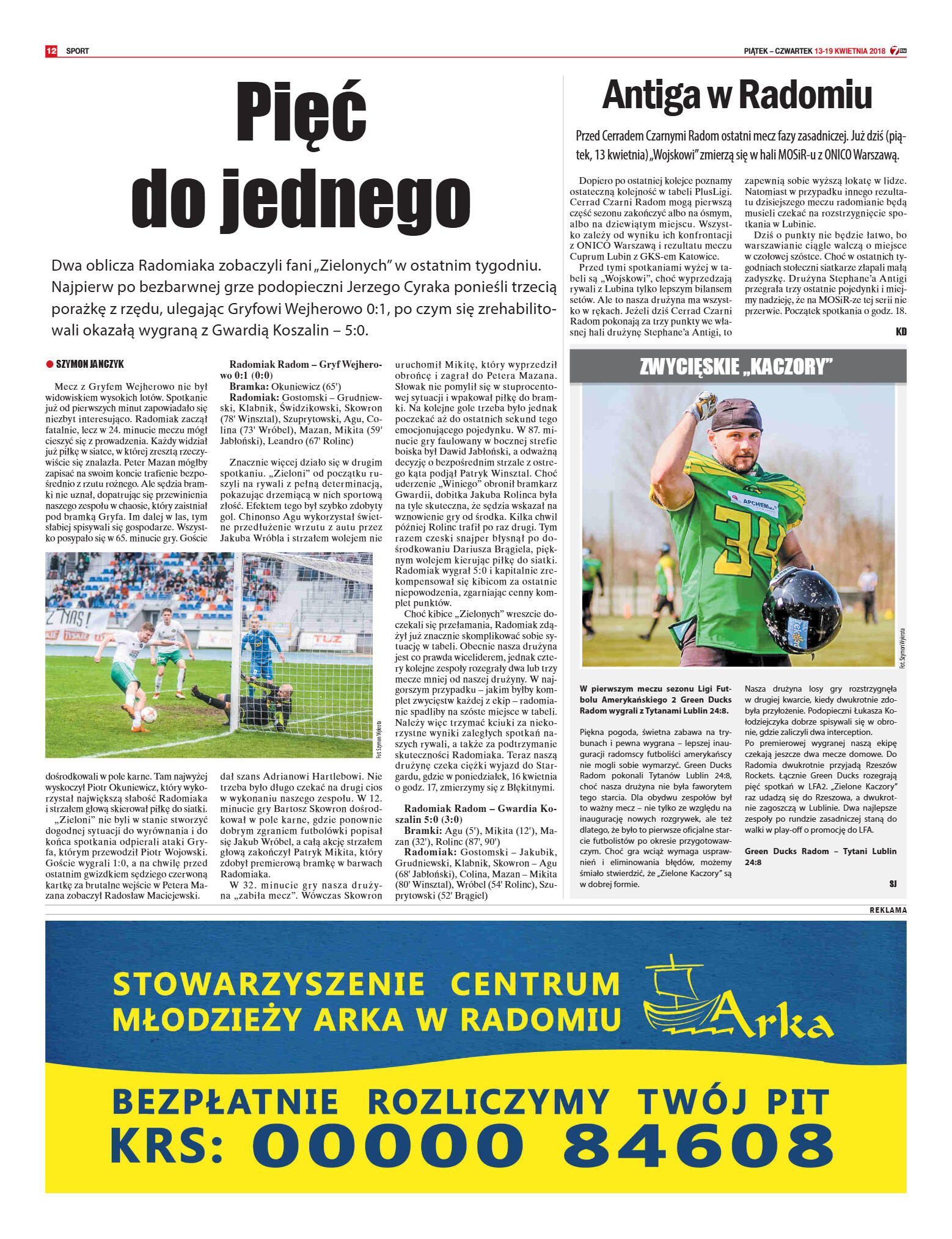 Tygodnik "7 Dni" nr 631 z dn. 13.04.2018 - strona 12