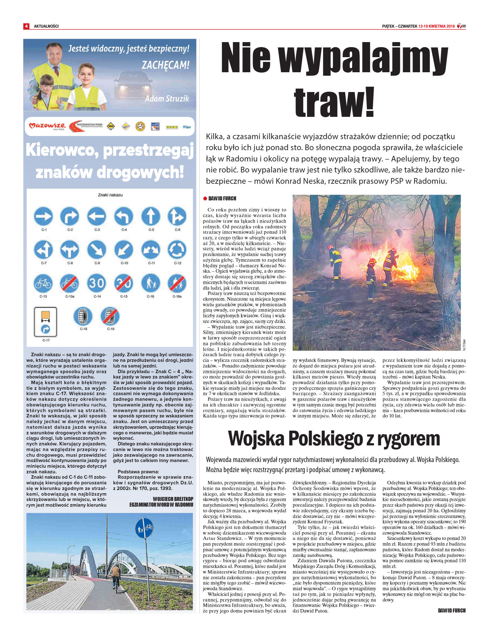 Tygodnik "7 Dni" nr 631 z dn. 13.04.2018 - strona 4