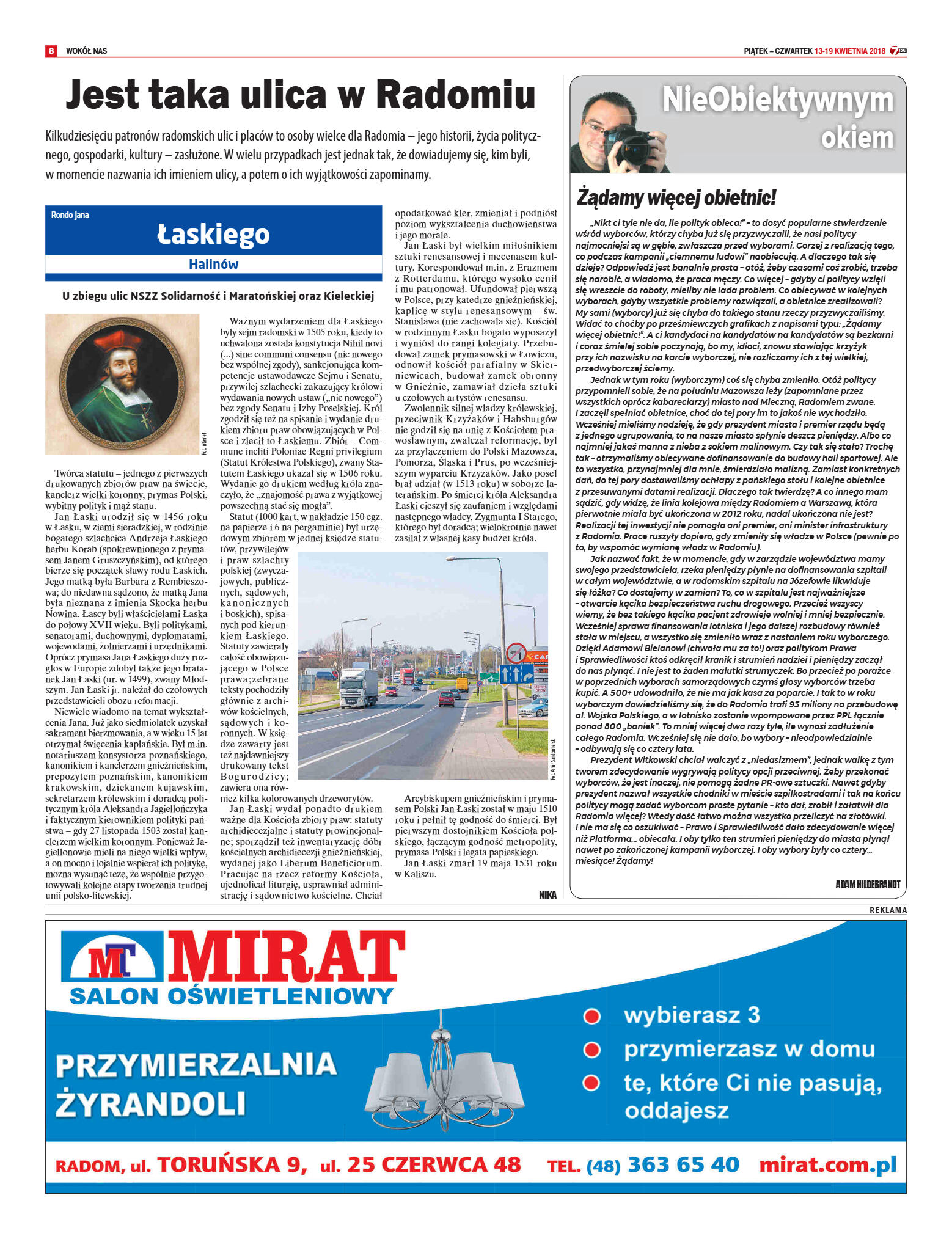 Tygodnik "7 Dni" nr 631 z dn. 13.04.2018 - strona 8