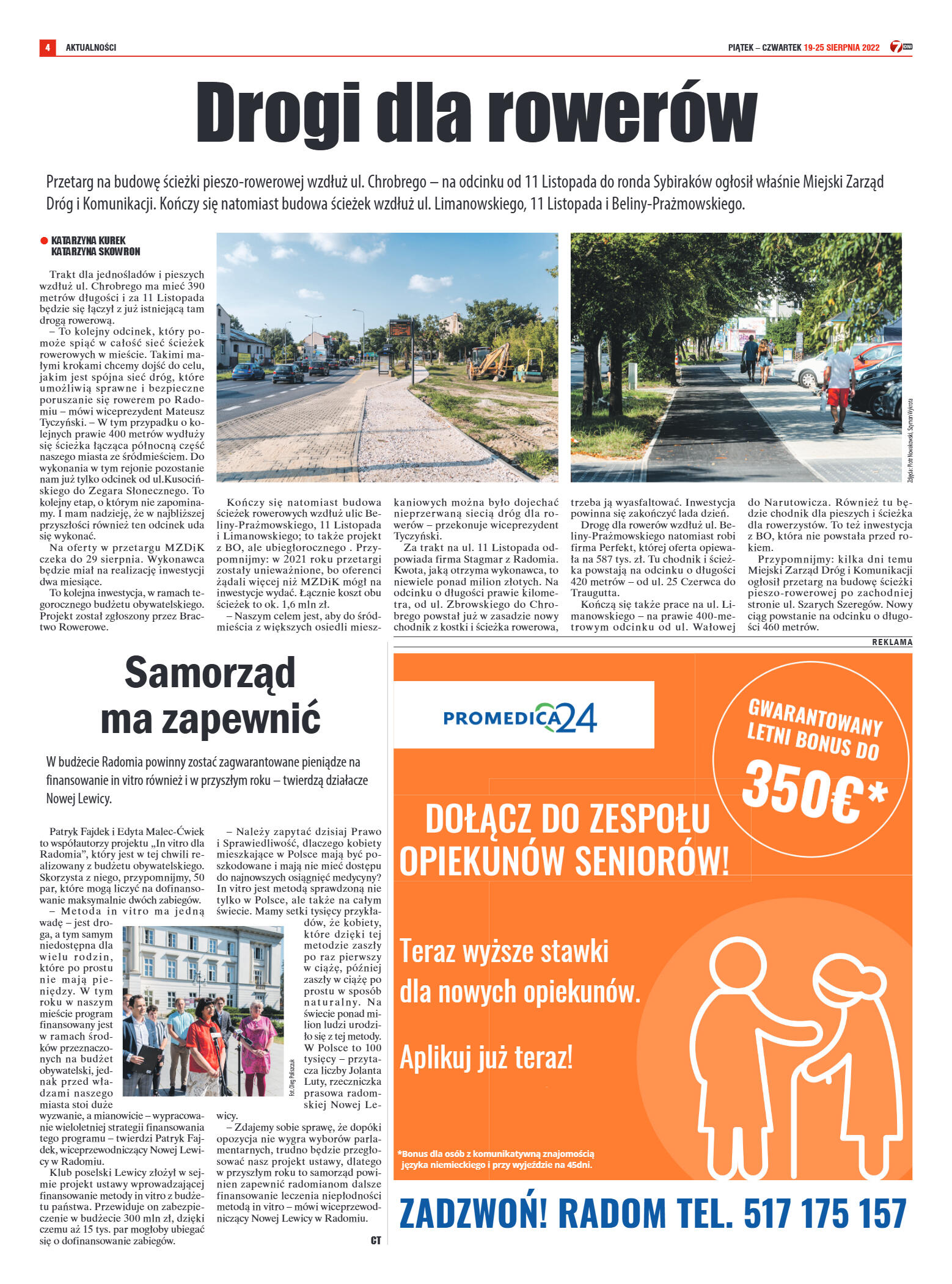 Tygodnik "7 Dni" nr 829 z dn. 19.08.2022 r. - strona 4