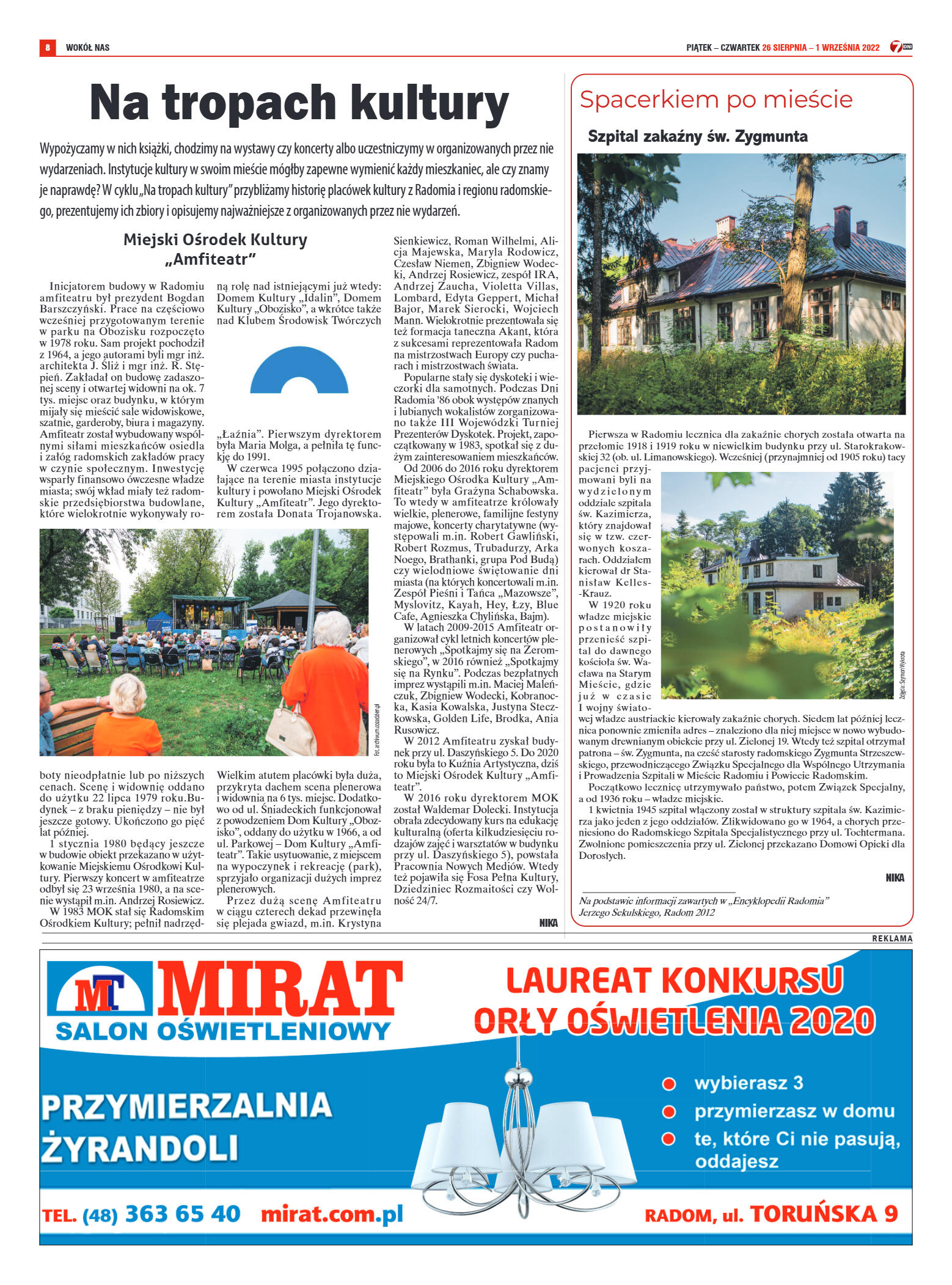 Tygodnik "7 Dni" nr 830 z dn. 26.08.2022 r. - strona 8