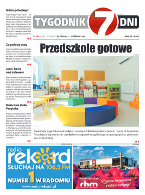 Tygodnik "7 Dni" nr 830 z dn. 26.08.2022 r. - strona 1