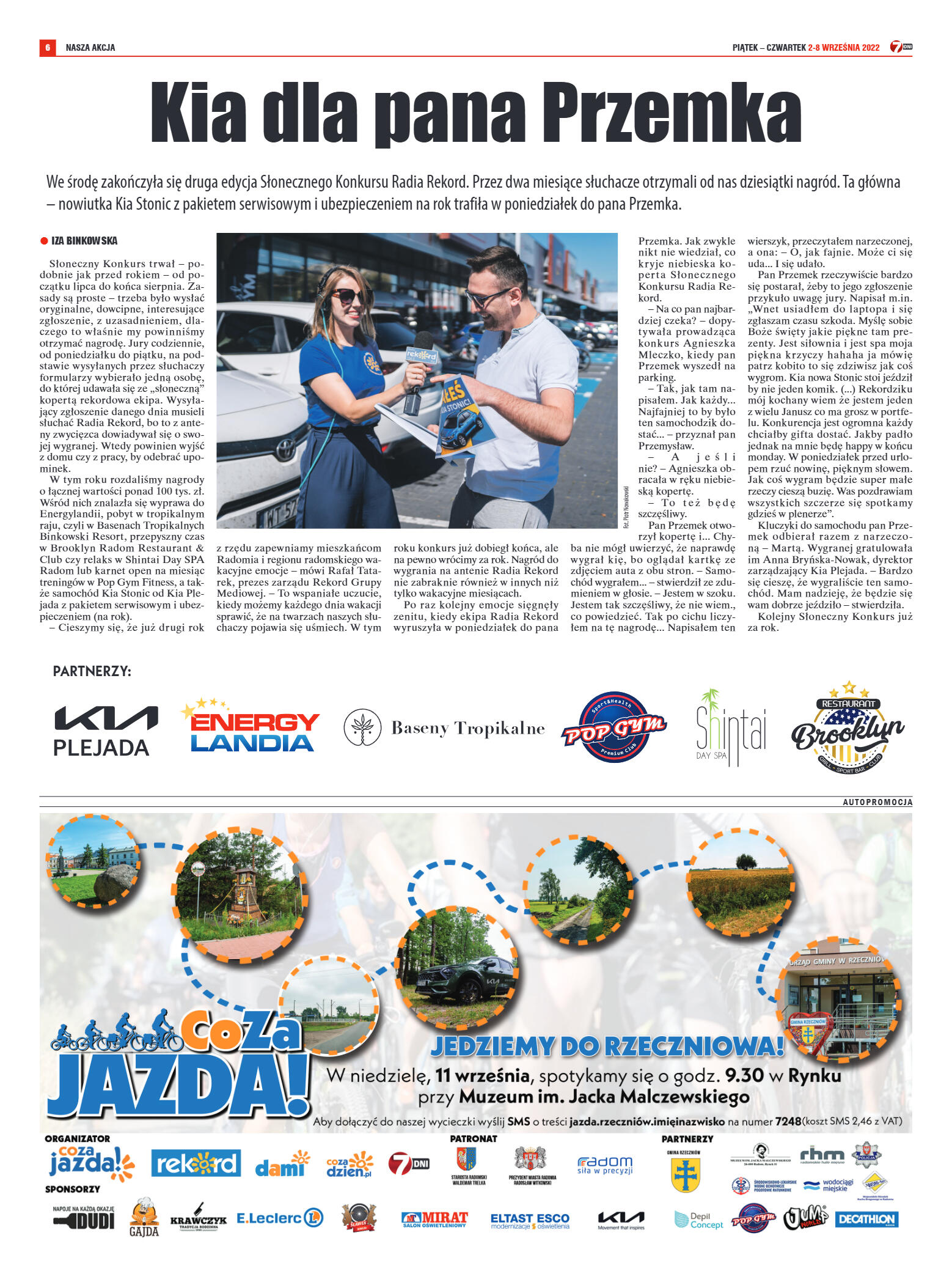 Tygodnik "7 Dni" nr 831 z dn. 02.09.2022 r. - strona 6