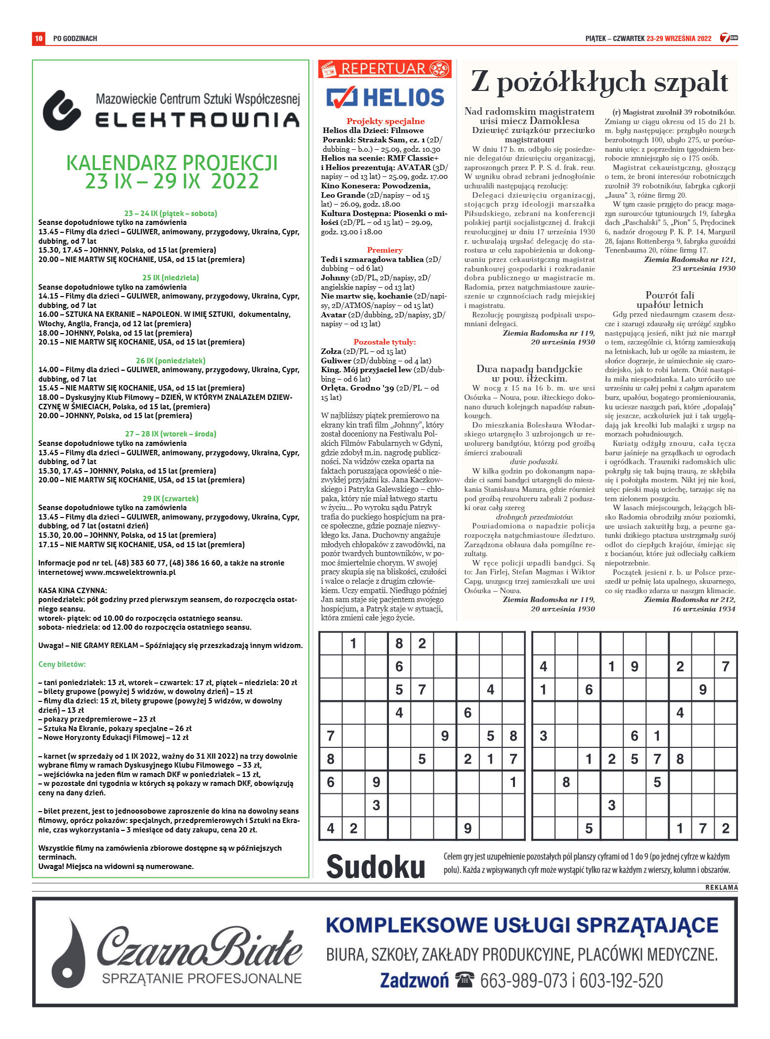 Tygodnik "7 Dni" nr 834 z dn. 23.09.2022 r. - strona 10