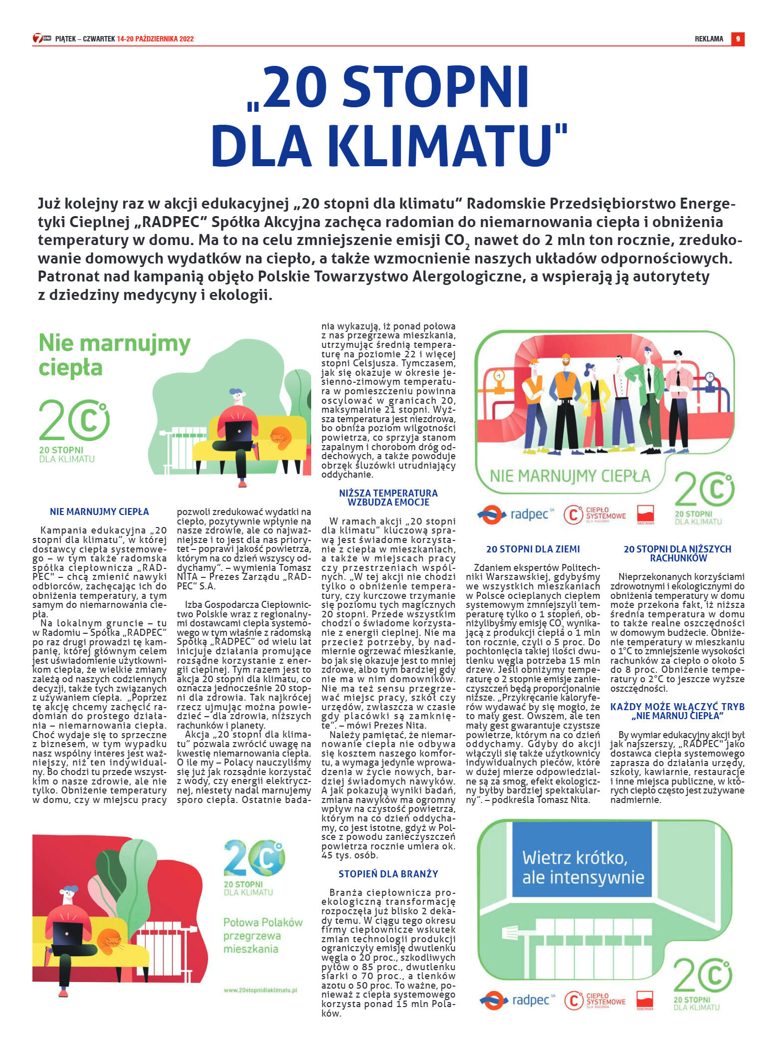 Tygodnik "7 Dni" nr 837 z dn. 14.10.2022 r. - strona 9