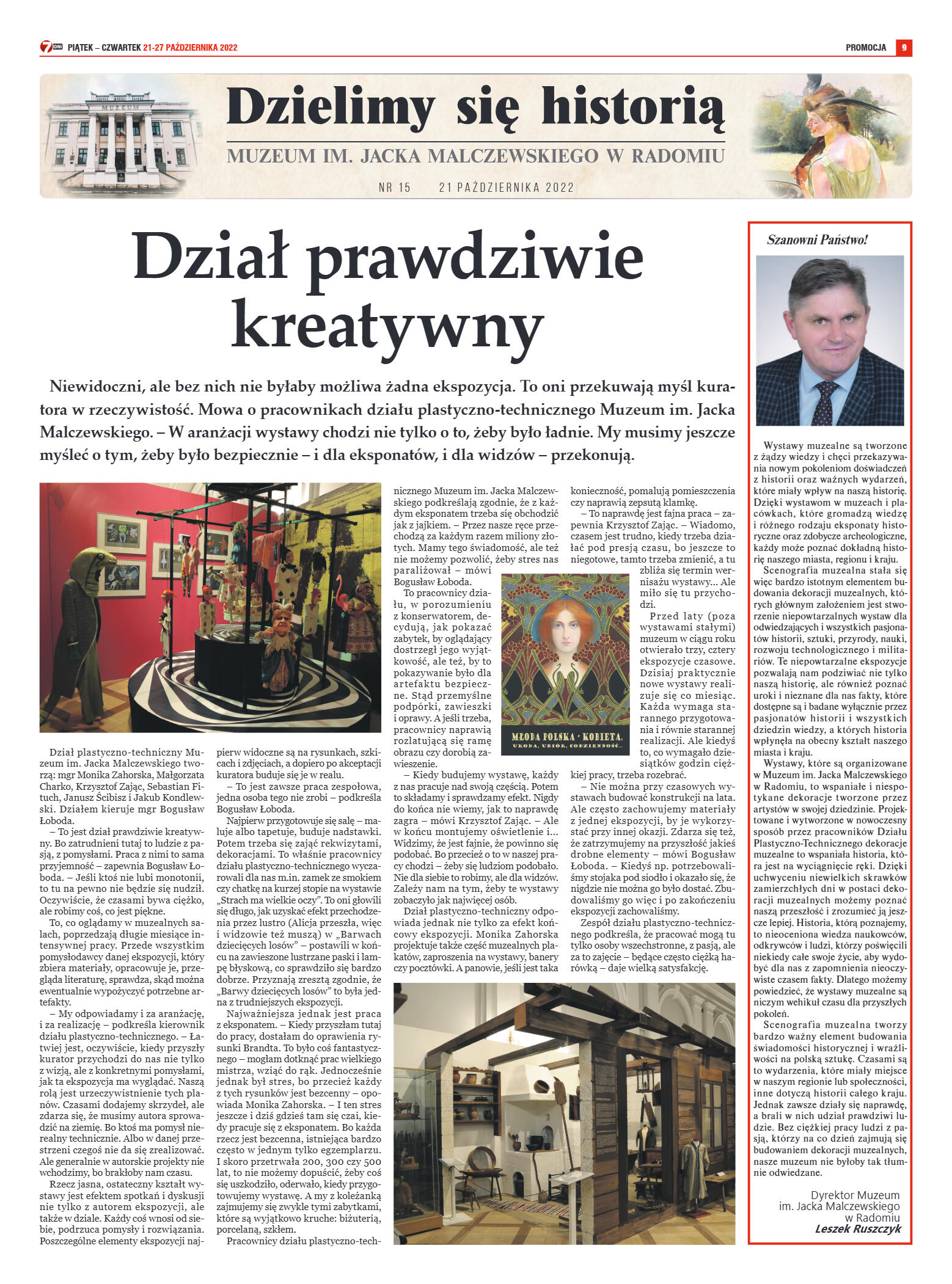 Tygodnik "7 Dni" nr 838 z dn. 21.10.2022 r. - strona 13