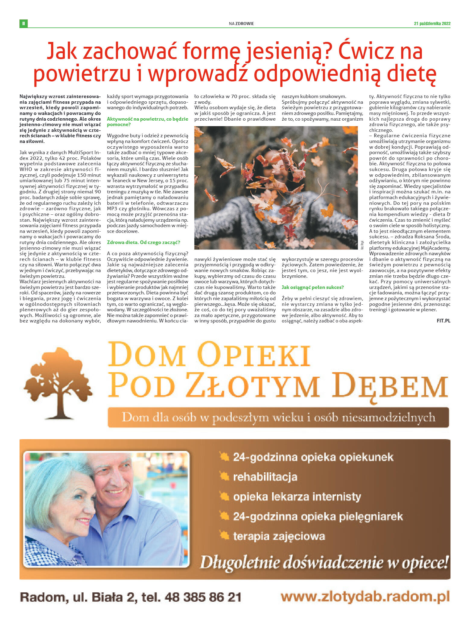 Tygodnik "7 Dni" nr 838 z dn. 21.10.2022 r. - strona 8