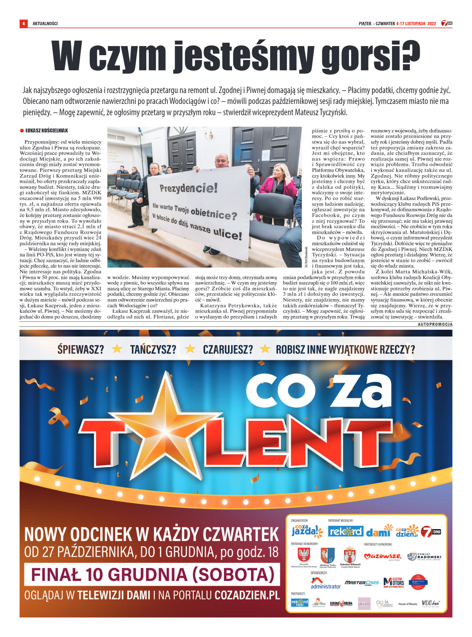 Tygodnik "7 Dni" nr 840 z dn. 04.11.2022 r. - strona 14