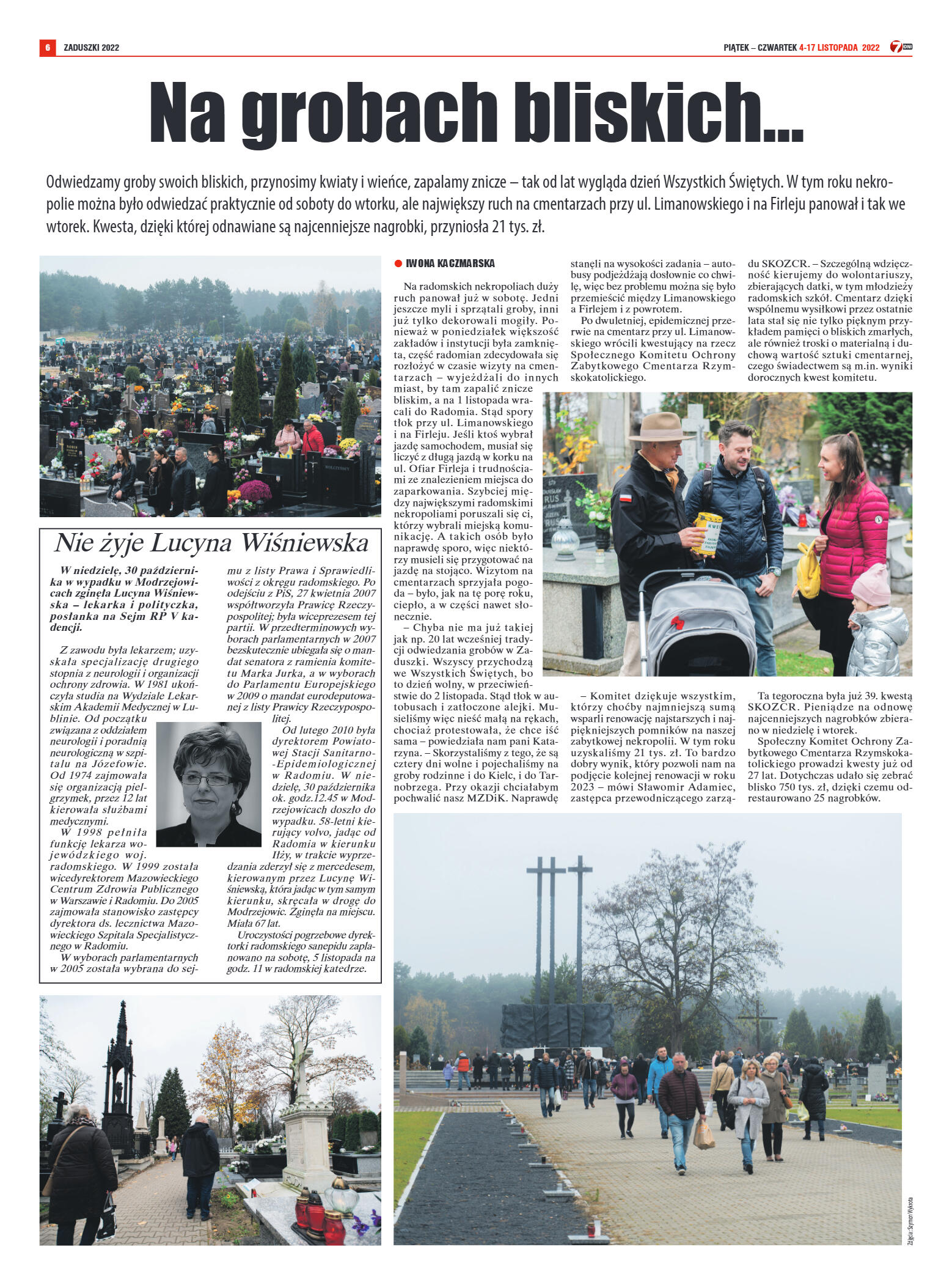 Tygodnik "7 Dni" nr 840 z dn. 04.11.2022 r. - strona 16