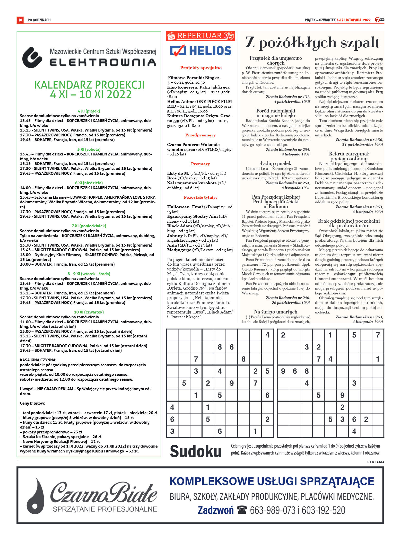 Tygodnik "7 Dni" nr 840 z dn. 04.11.2022 r. - strona 20