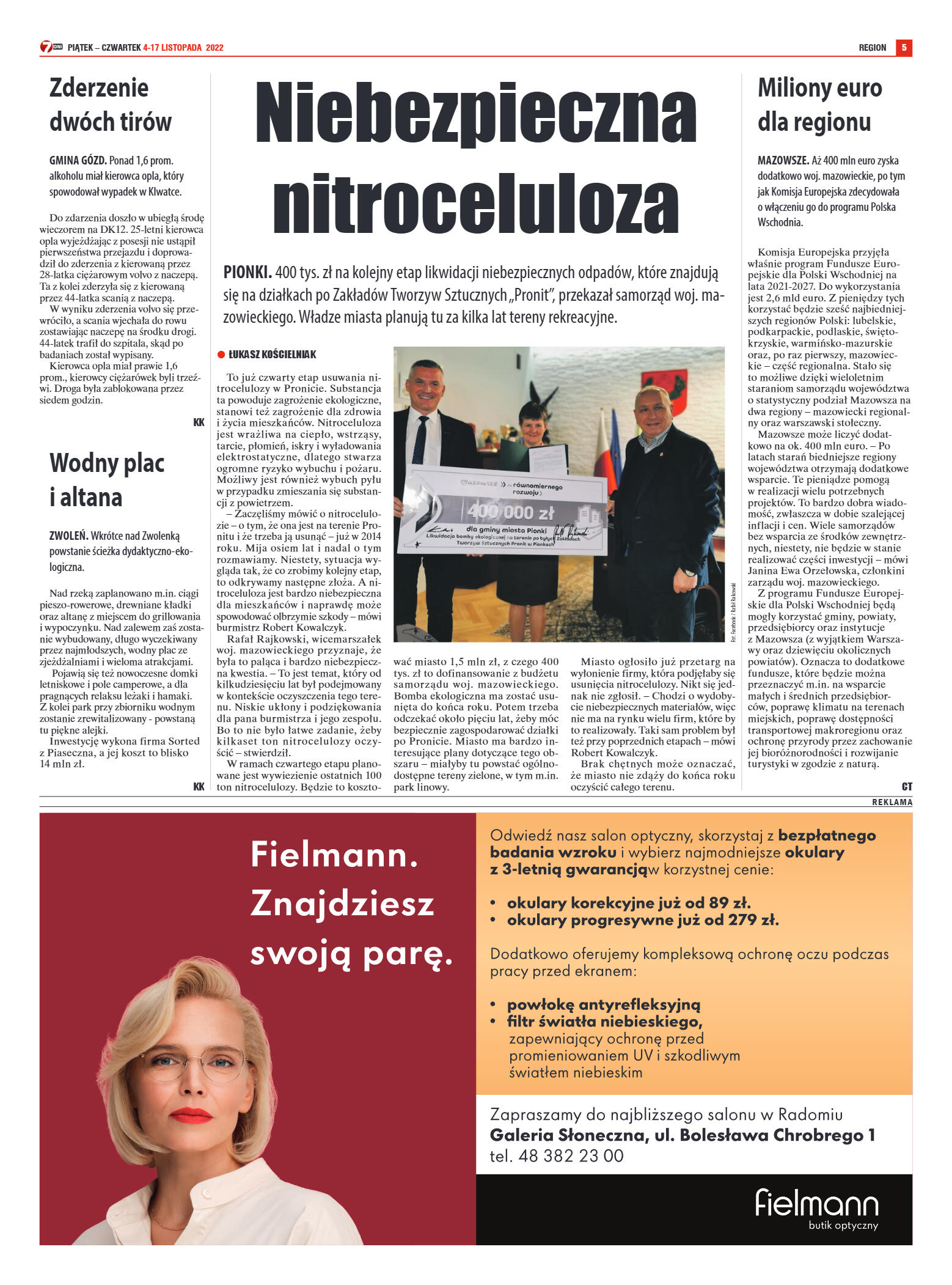 Tygodnik "7 Dni" nr 840 z dn. 04.11.2022 r. - strona 6