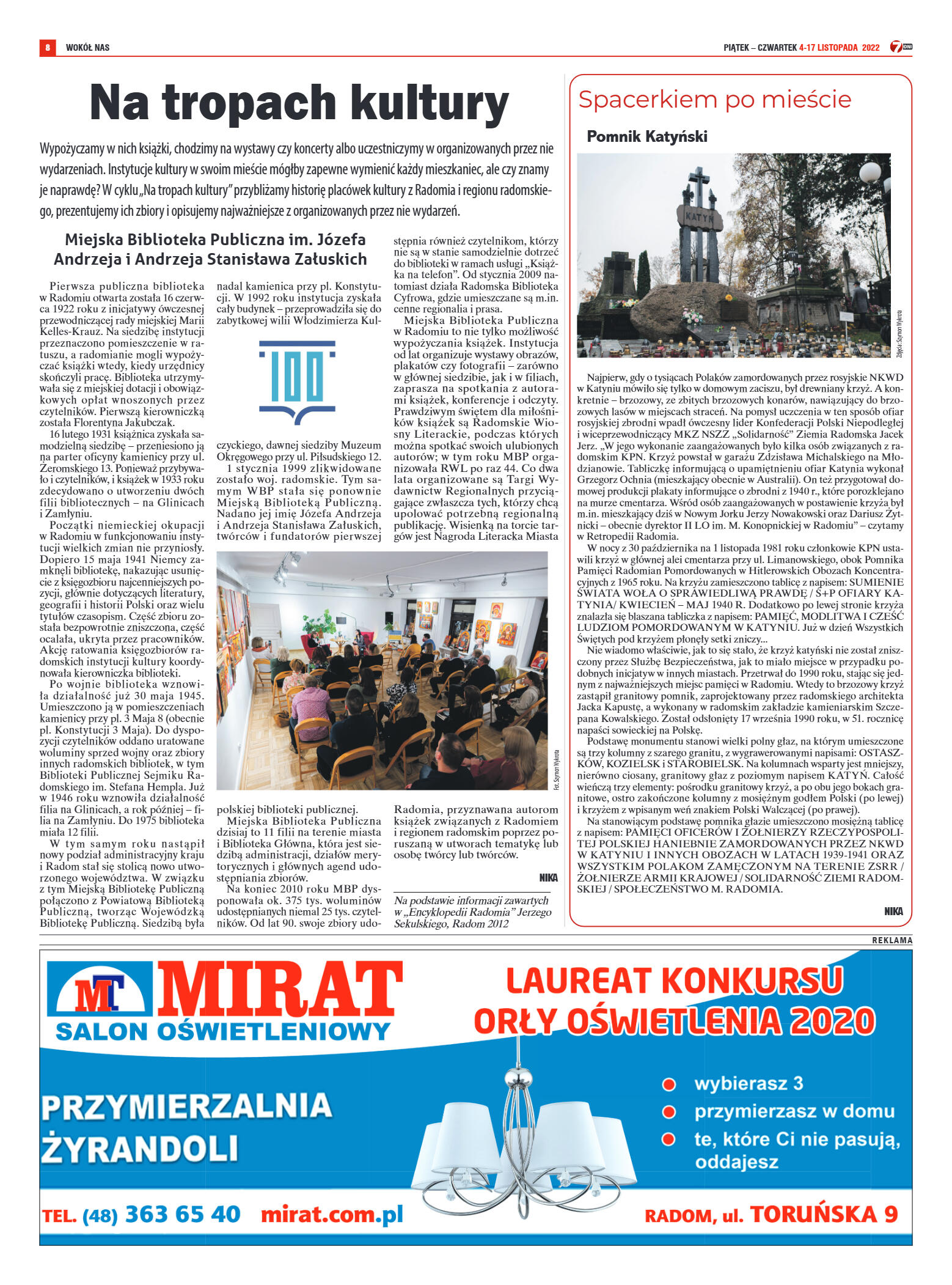 Tygodnik "7 Dni" nr 840 z dn. 04.11.2022 r. - strona 9