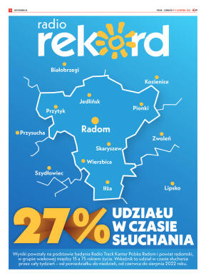 Tygodnik "7 Dni" nr 840 z dn. 04.11.2022 r. - strona 22